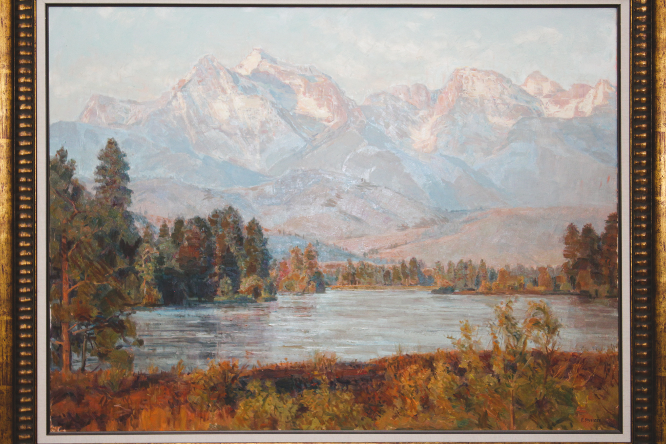 Francis Switzer Oil on Canvas Landscape