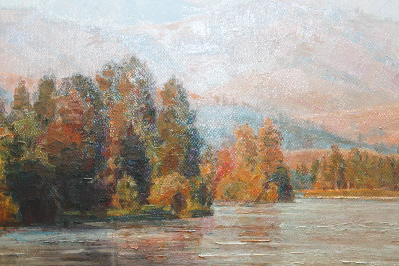 Francis Switzer Oil on Canvas Landscape