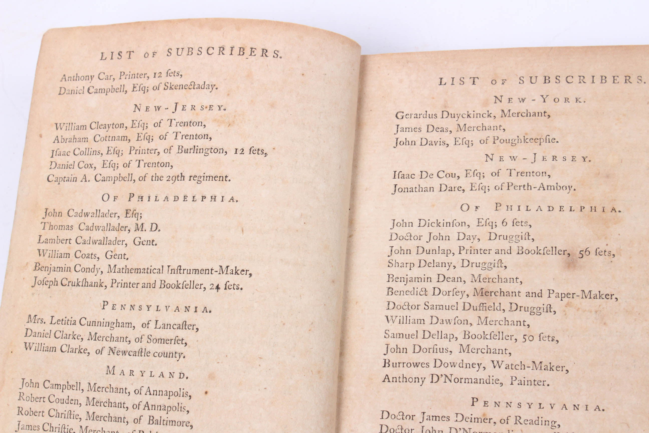 1770 "History of the Reign of Charles the Fifth, Emperor of Germany"