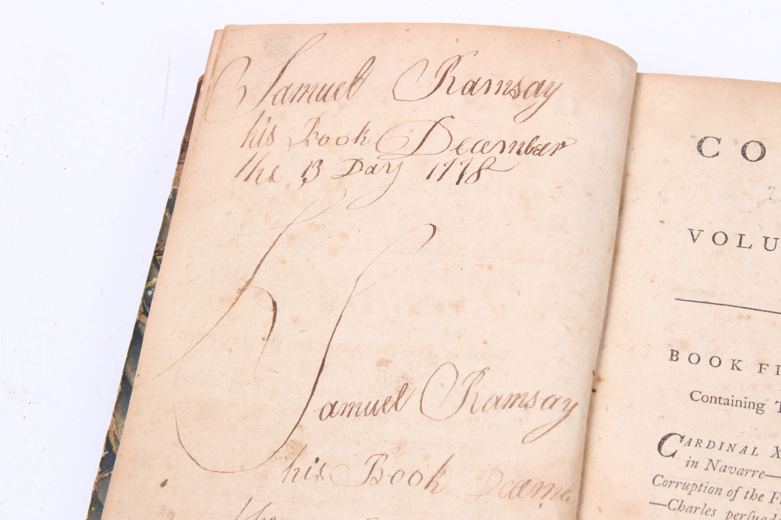 1770 "History of the Reign of Charles the Fifth, Emperor of Germany"