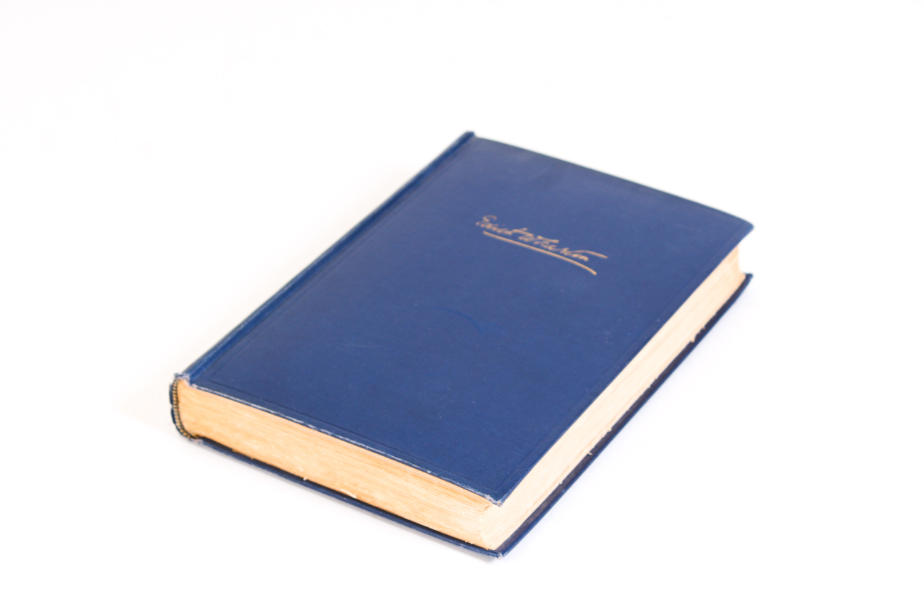 First Edition "A Backward Glance" by Edith Wharton, Wharton Biographies and Lamp