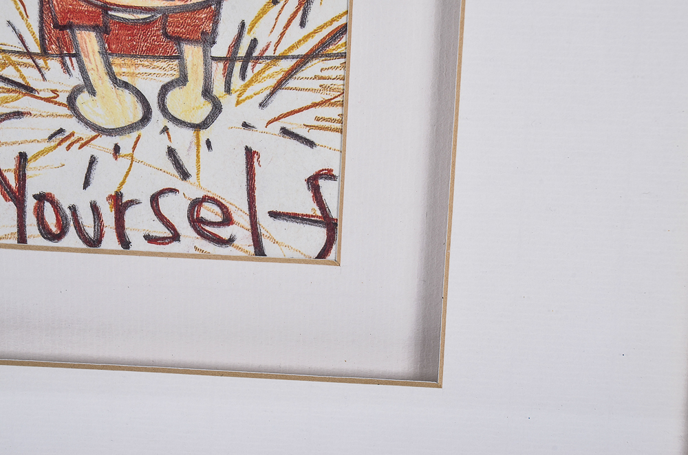 Offset Bookplate After Yoshitomo Nara and Book "In the Deepest Puddle"