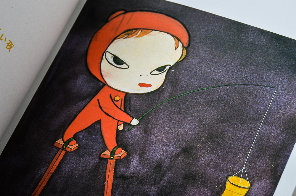 Offset Bookplate After Yoshitomo Nara and Book "In the Deepest Puddle"