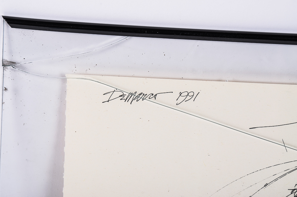 1991 DeMarco Mixed Media Drawing