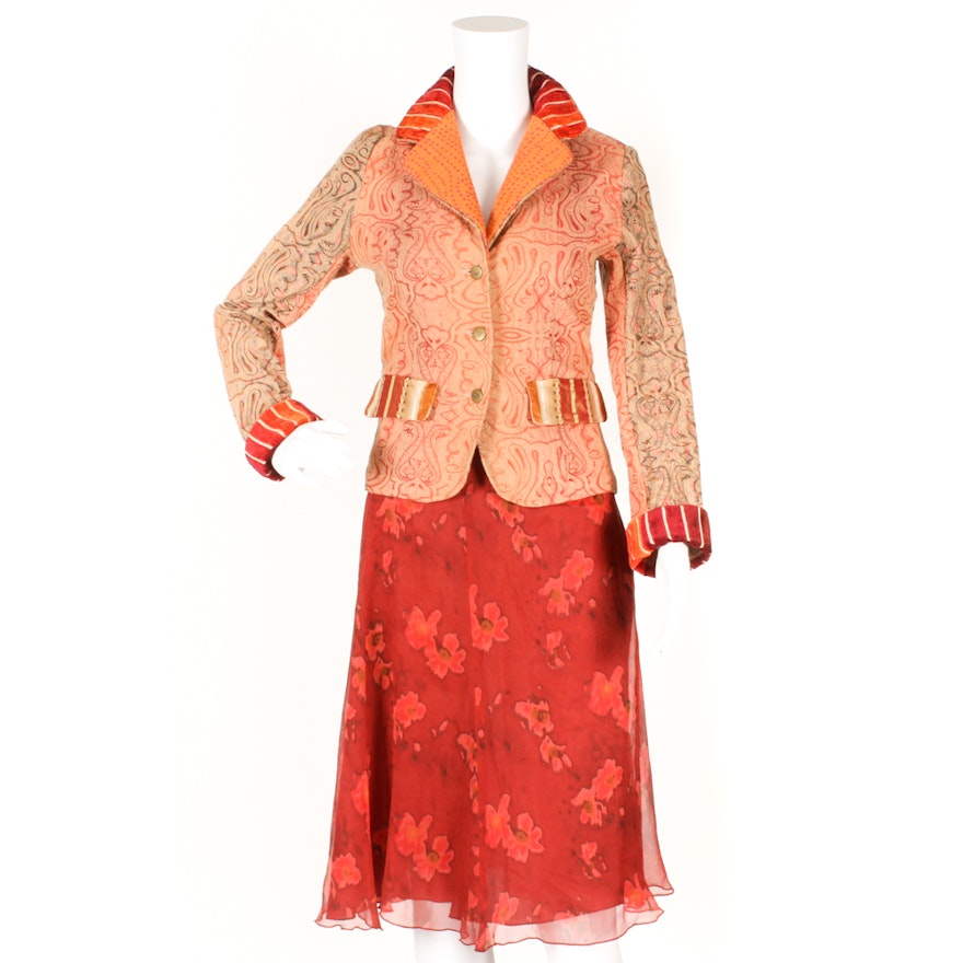 Women's Jacket and Skirt, Including Philosophy di Alberta Ferretti