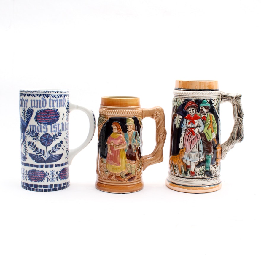 Ceramic Beer Steins