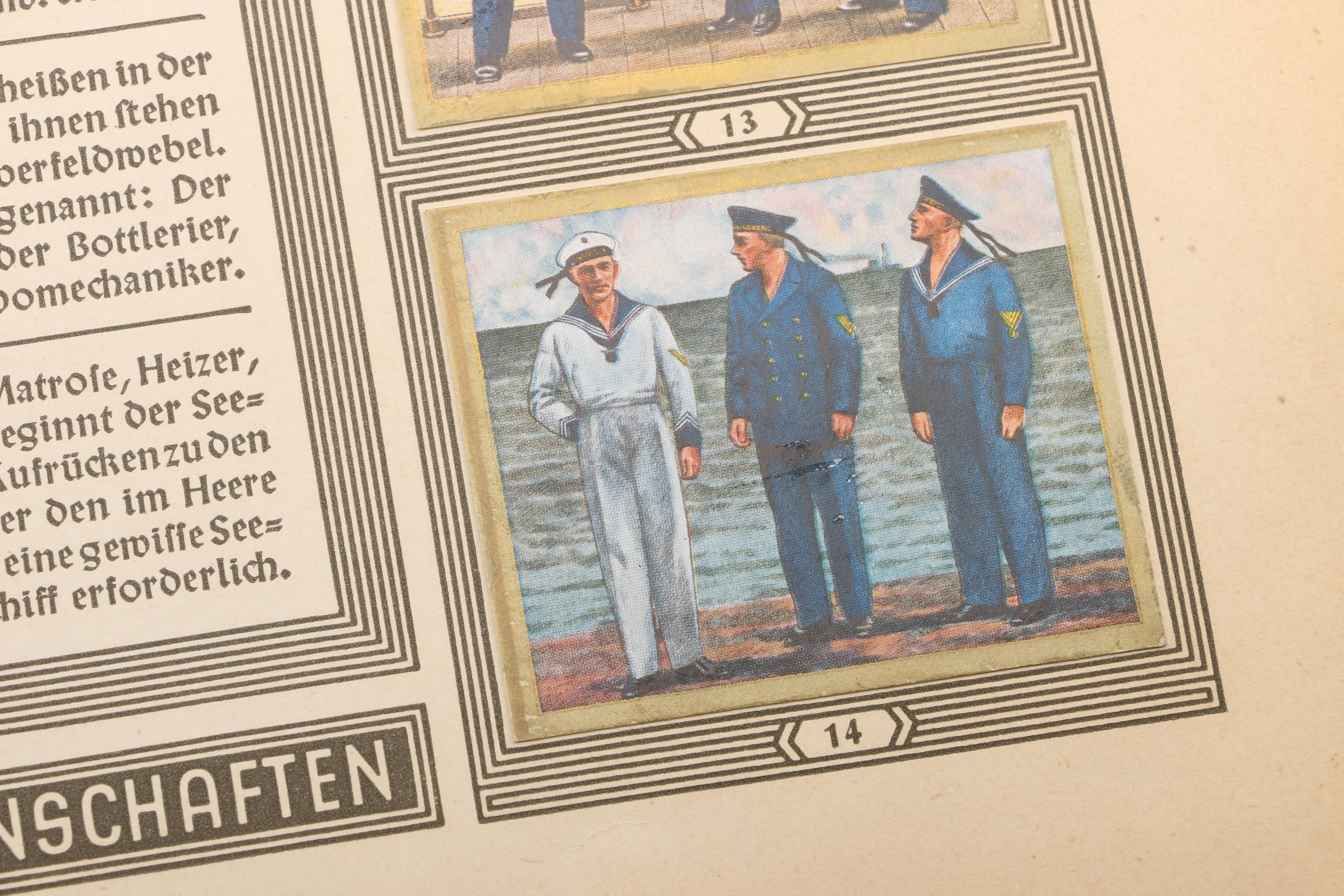 1933 "Die Reichswehr" Collector's Album on German Military Forces