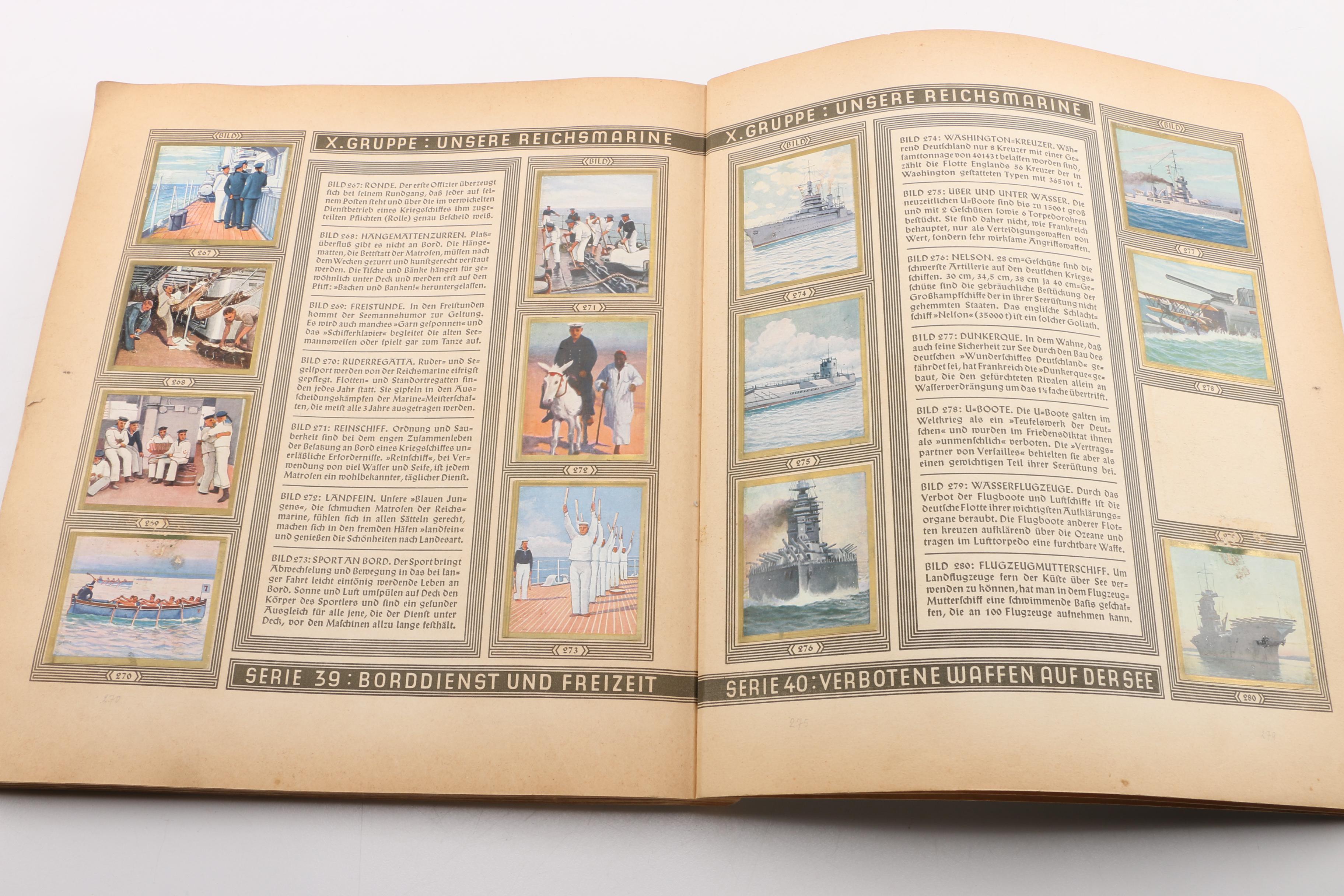 1933 "Die Reichswehr" Collector's Album on German Military Forces