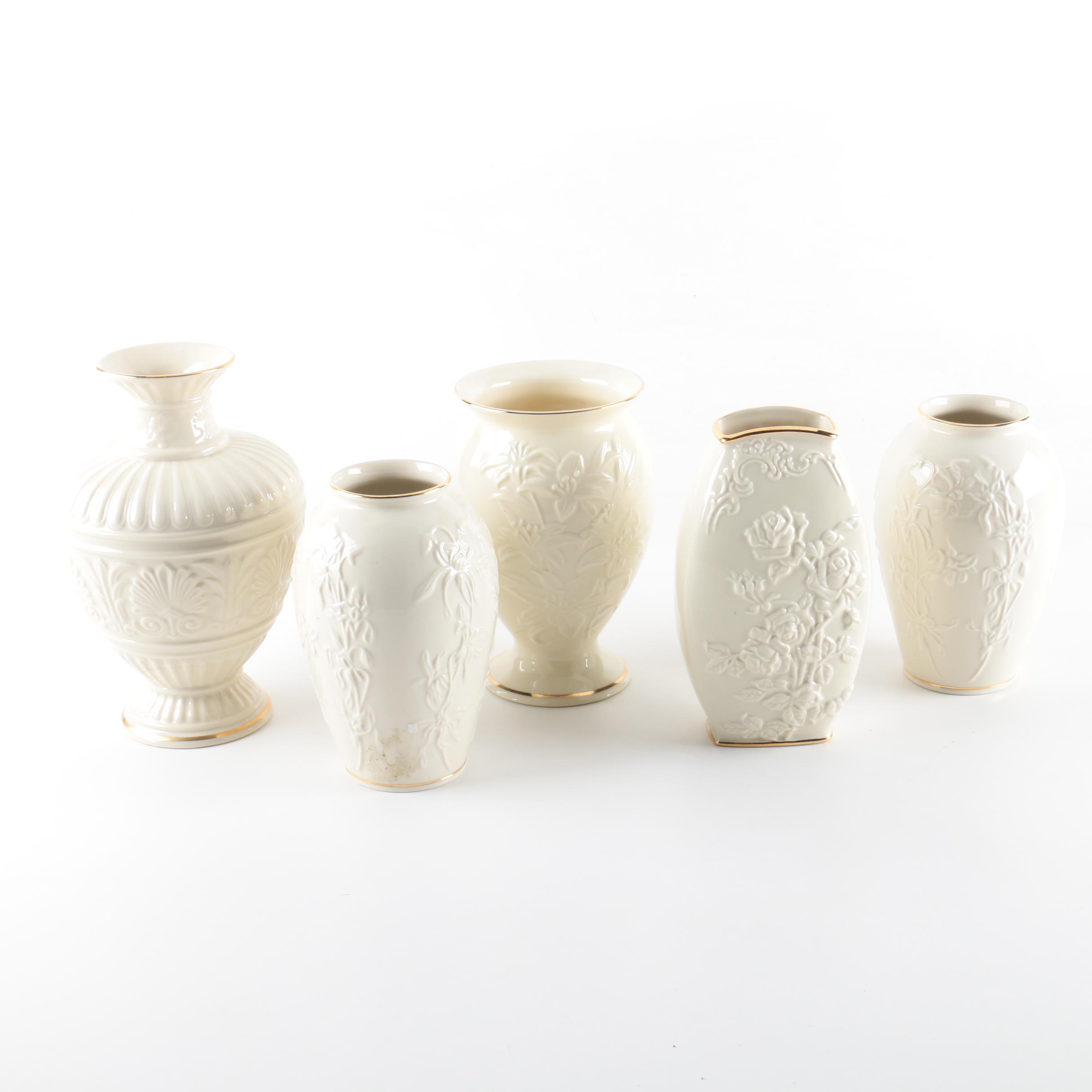Lenox Porcelain Vases