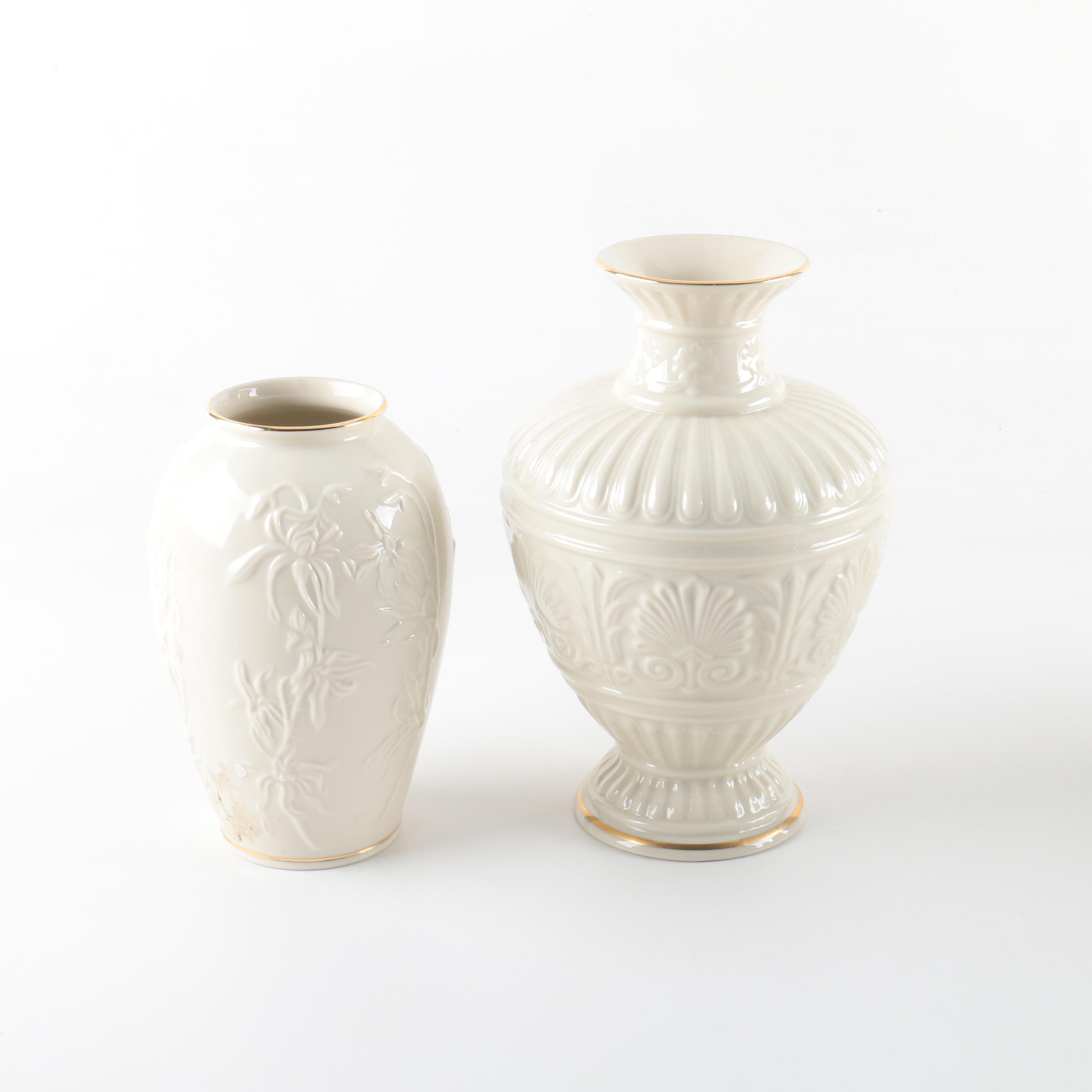 Lenox Porcelain Vases