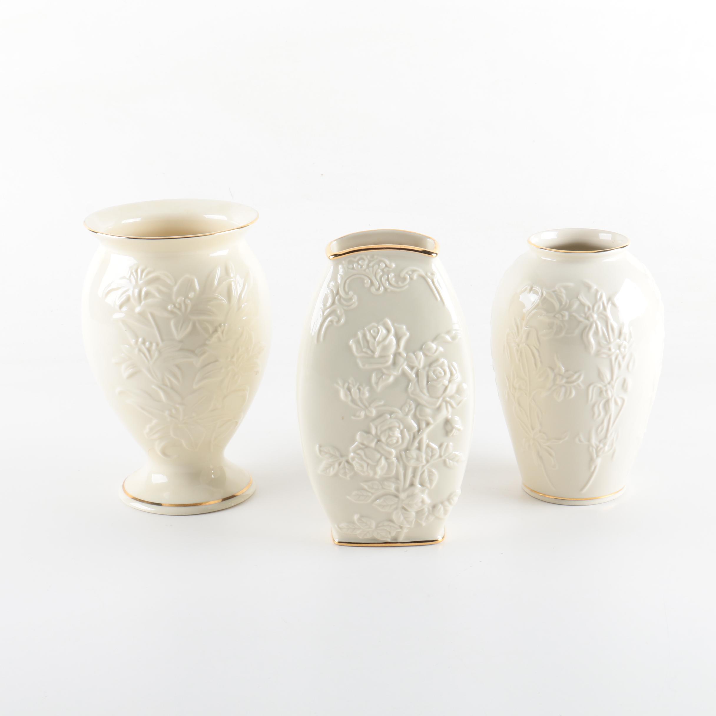 Lenox Porcelain Vases