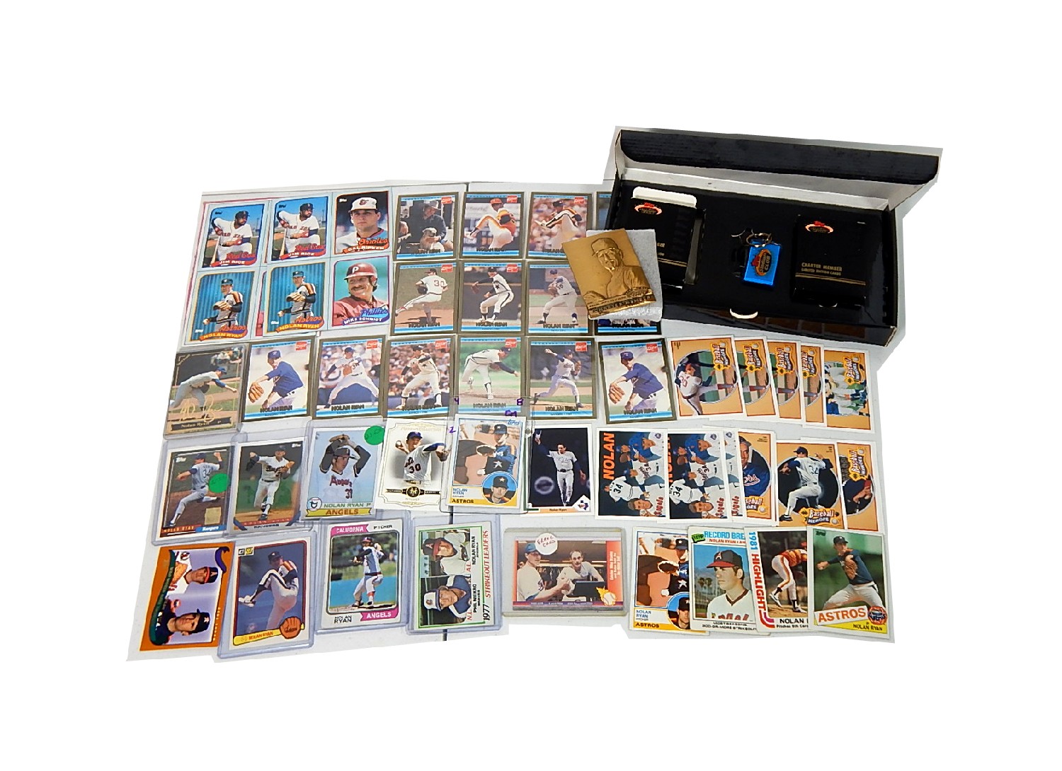 MLB Nolan Ryan Baseball Card Collection and Memorabilia