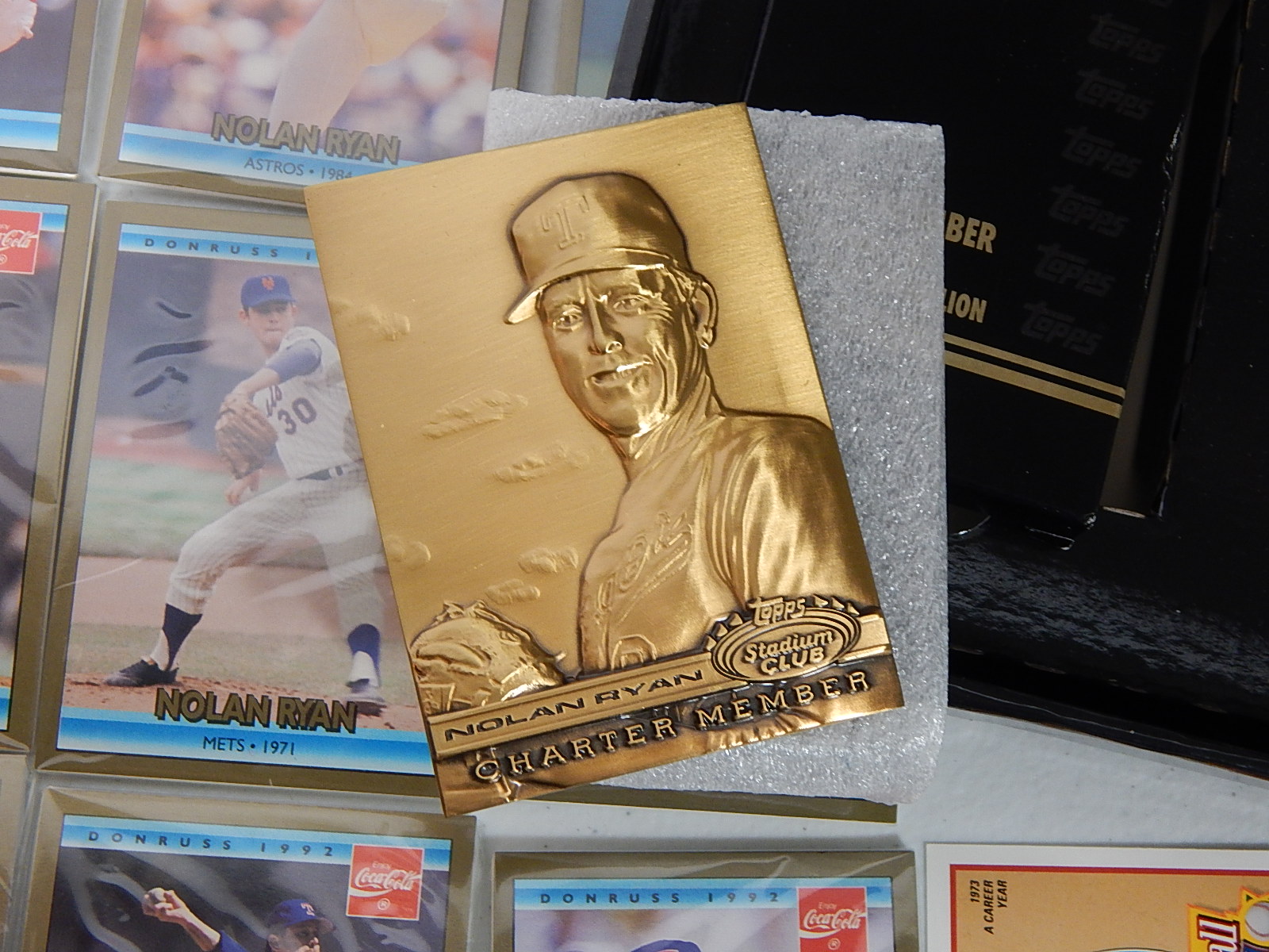 MLB Nolan Ryan Baseball Card Collection and Memorabilia