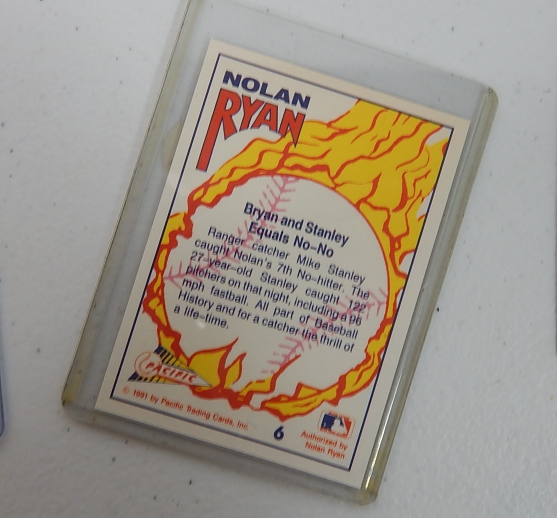 MLB Nolan Ryan Baseball Card Collection and Memorabilia