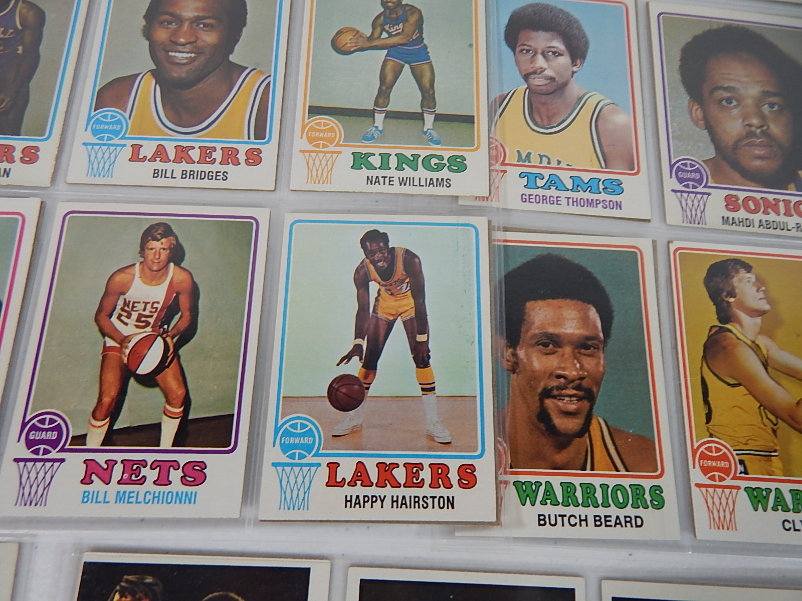 Vintage NBA Basketball Card Collection - 1972 to 1974