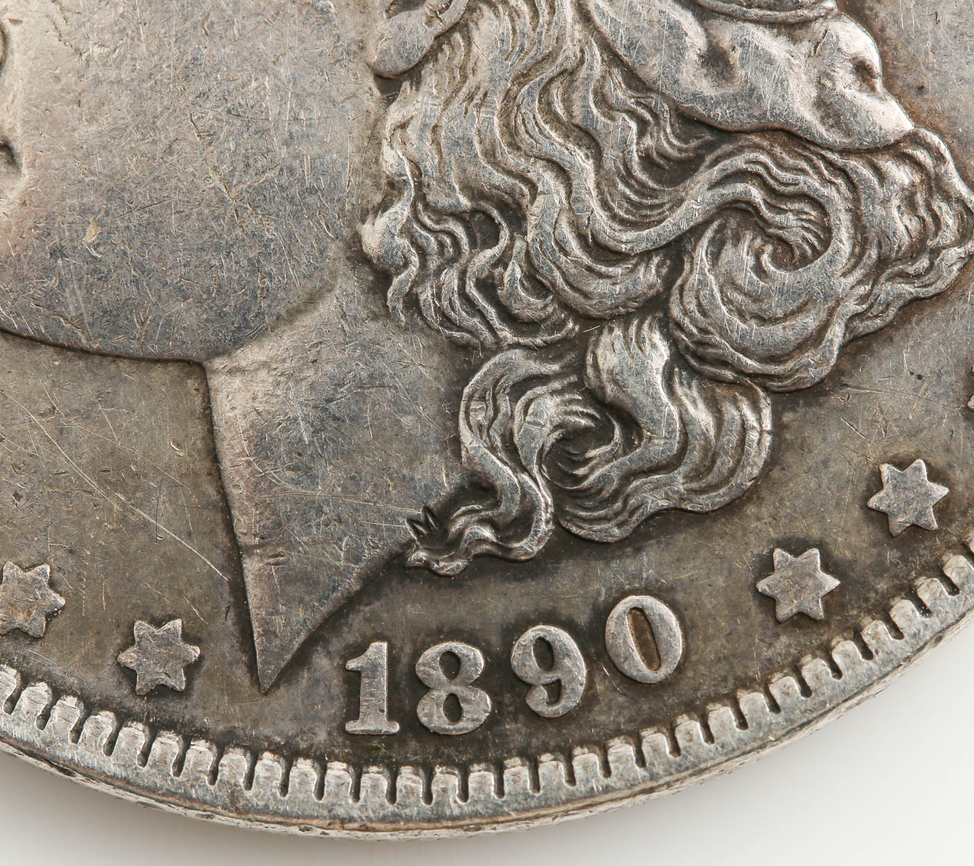 1890 Morgan Silver Dollar