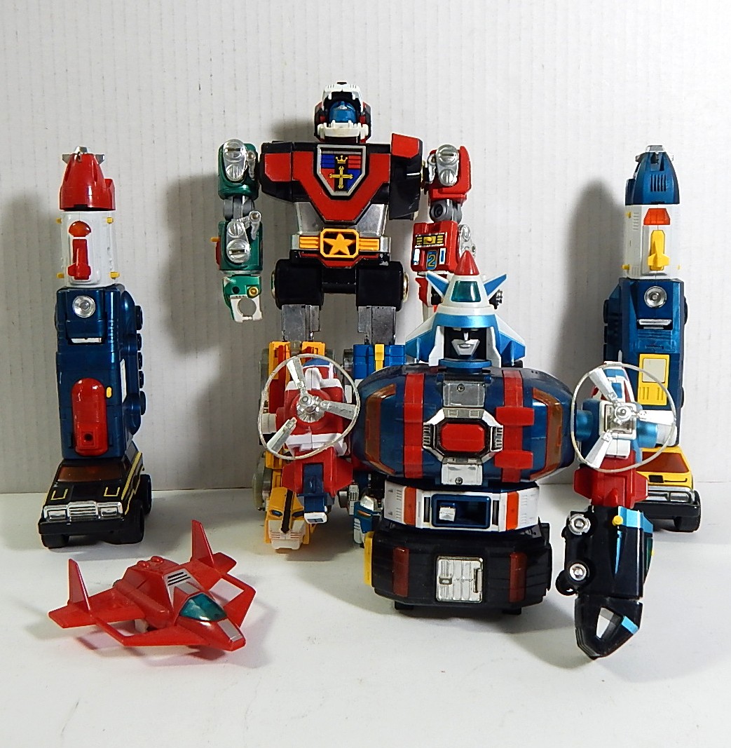 Vintage "Voltron" Toys