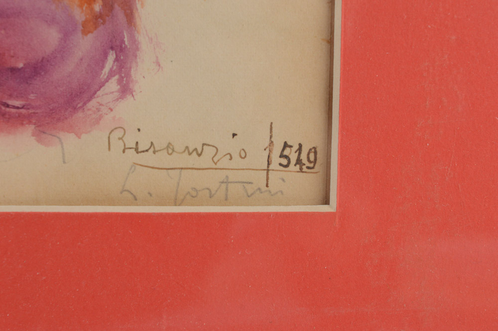 Watercolors of Medieval Stage Character Costumes by C. Fortini