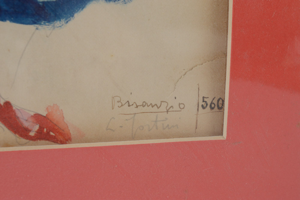 Watercolors of Medieval Stage Character Costumes by C. Fortini