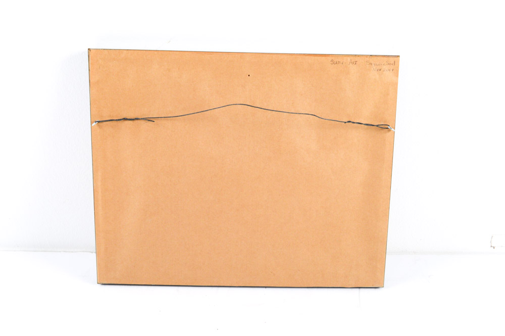 Sumi Ink Painting by Suzanne Saul