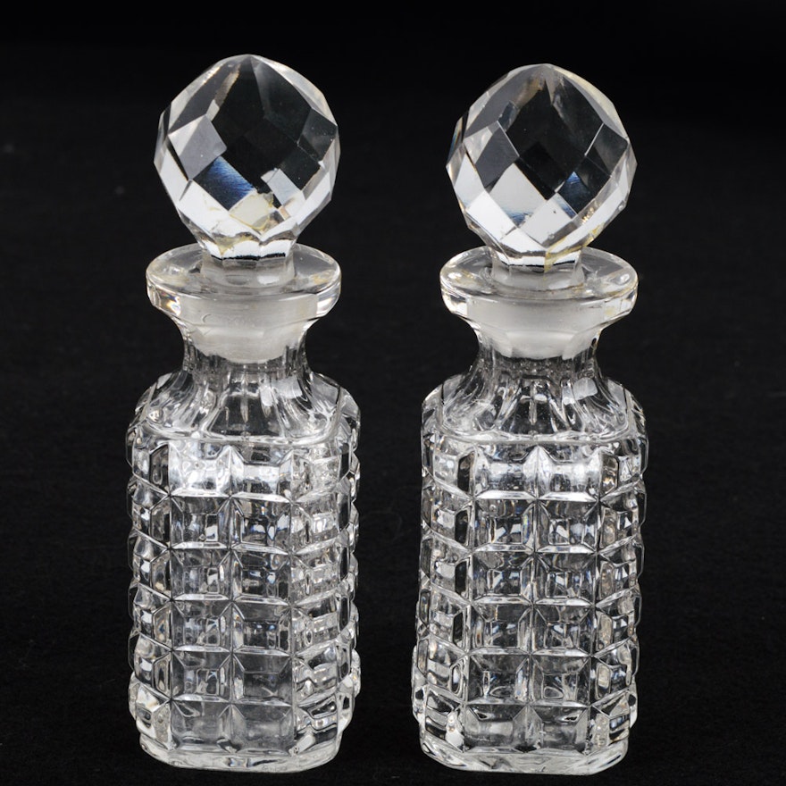 Antique Glass Perfume Bottles