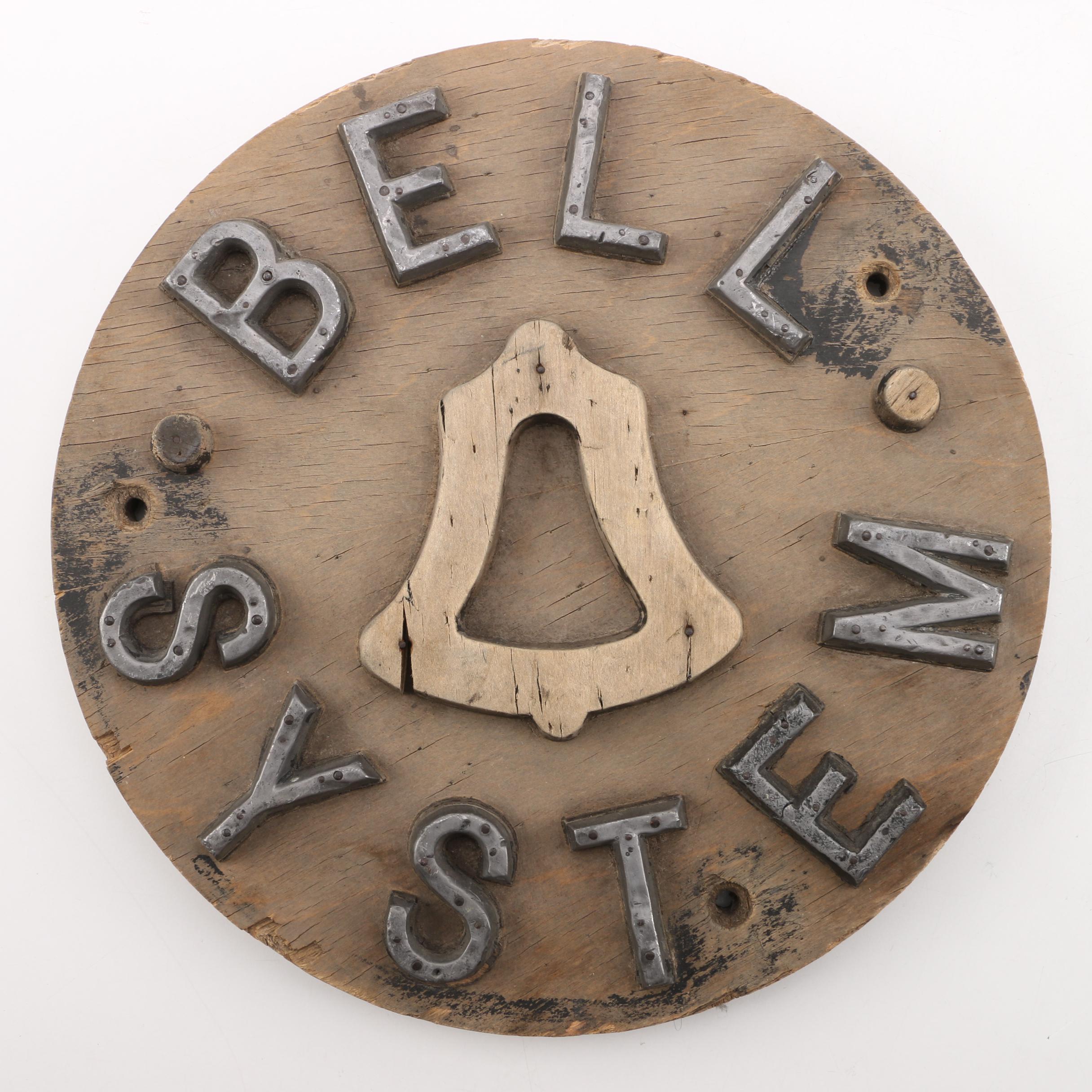 Vintage Johnson PA Microphone with Bell System Decor