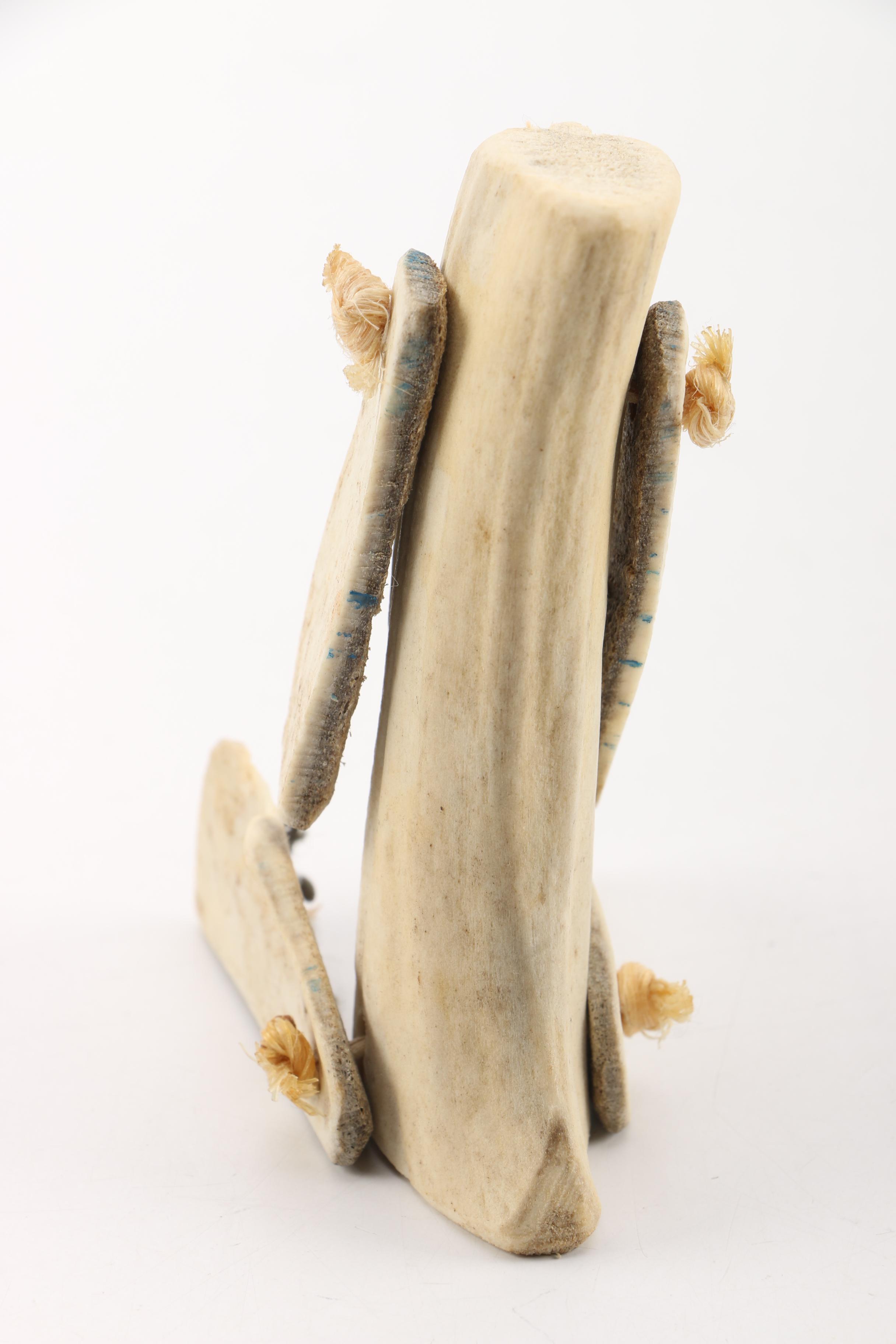 Caribou Antler Doll from Canada