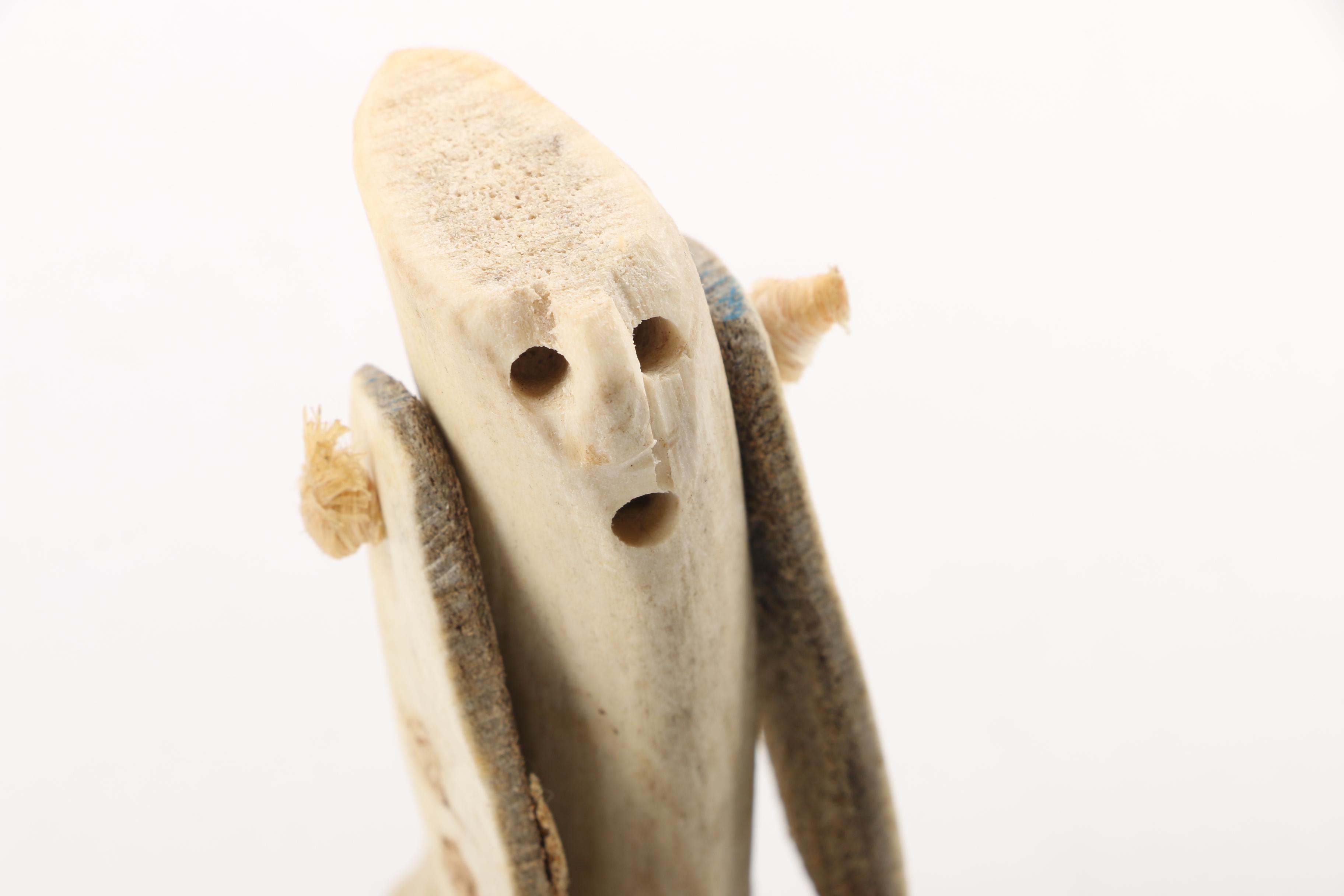 Caribou Antler Doll from Canada