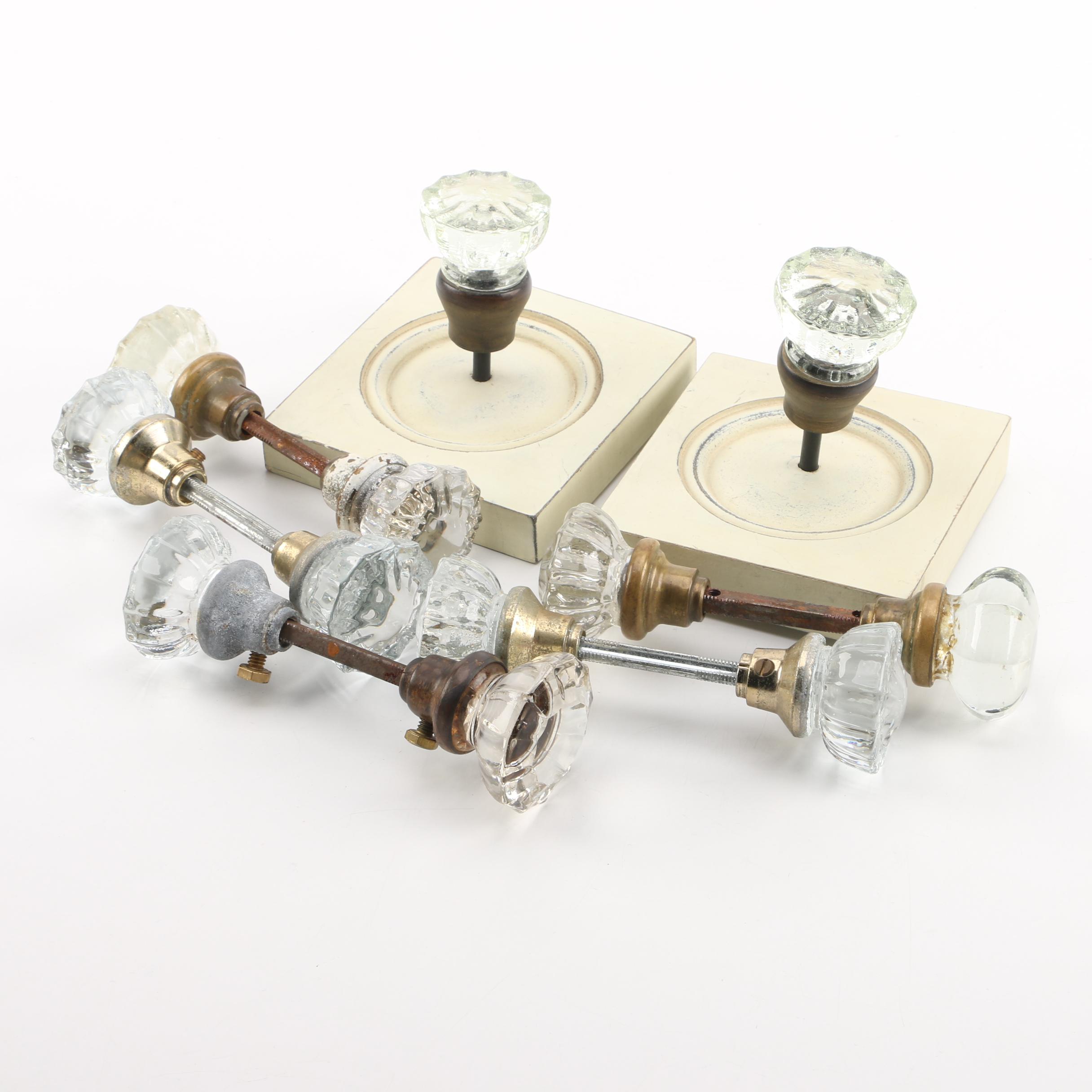 Glass Door Knobs and Wall Decor