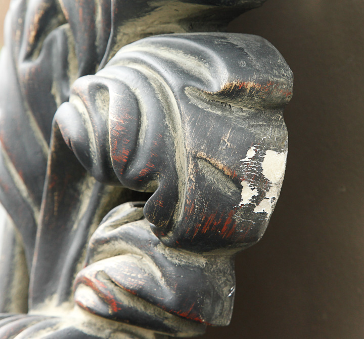 Ornate Foliate Themed Full Length Mirror