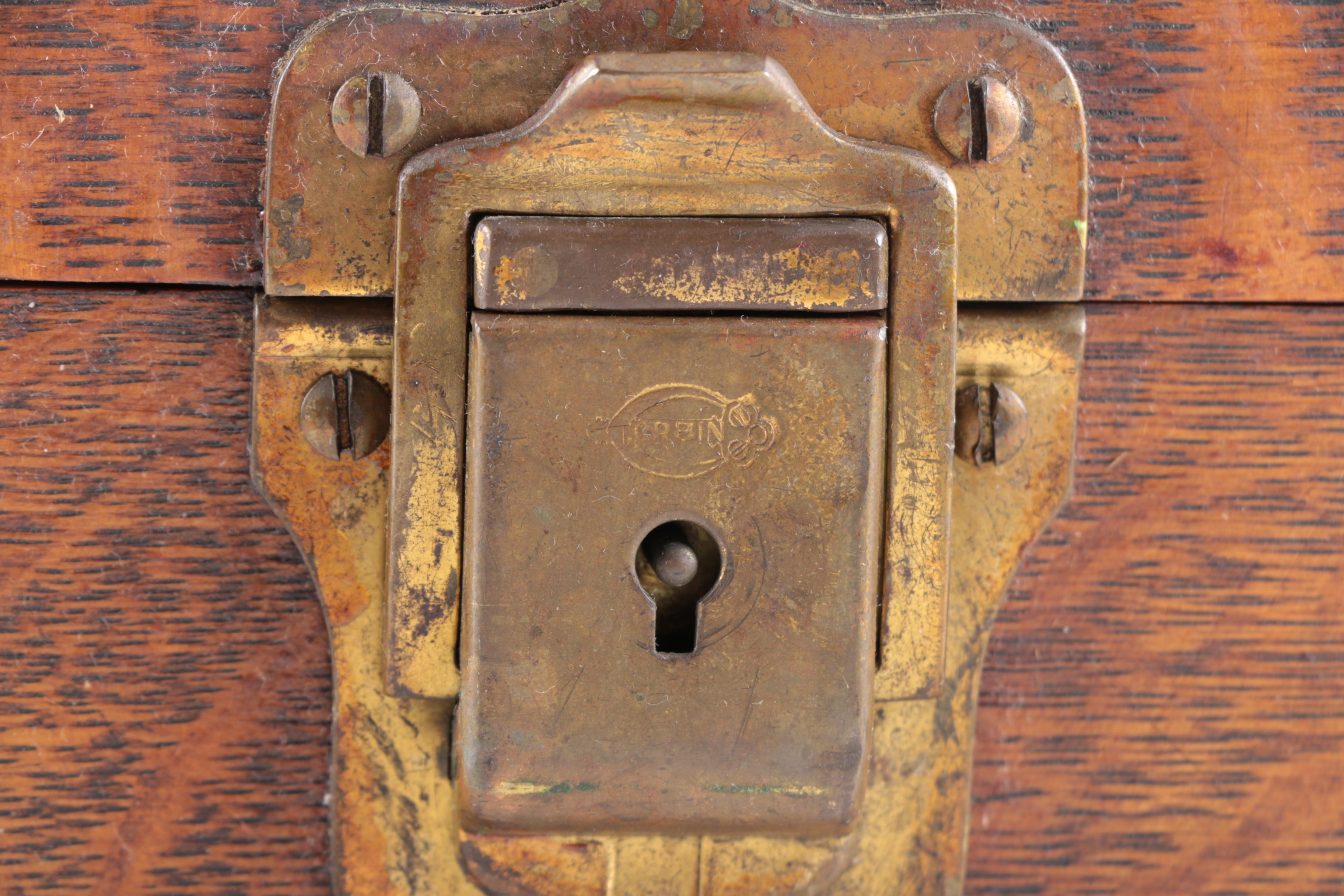 Vintage Wooden Toolbox with Wood Carving Tools