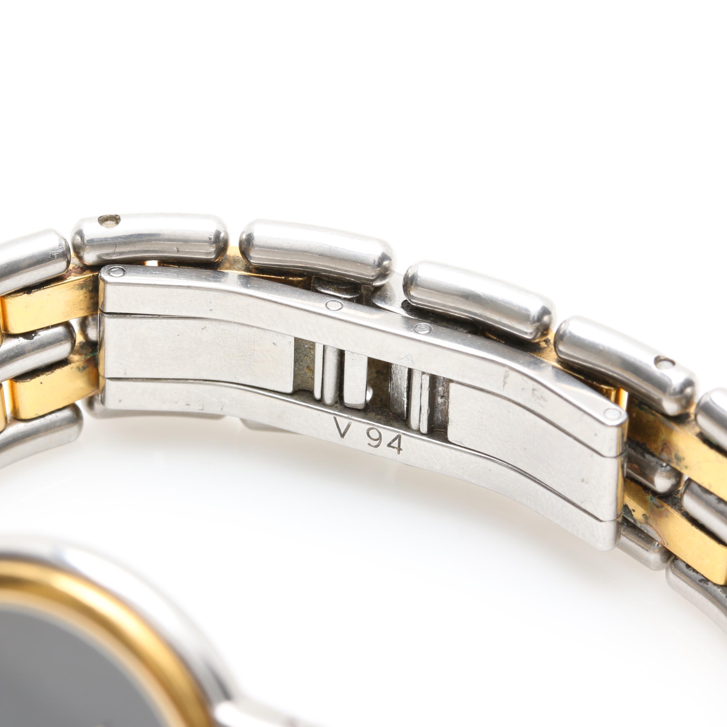 Two Tone Movado "Museum" Watch