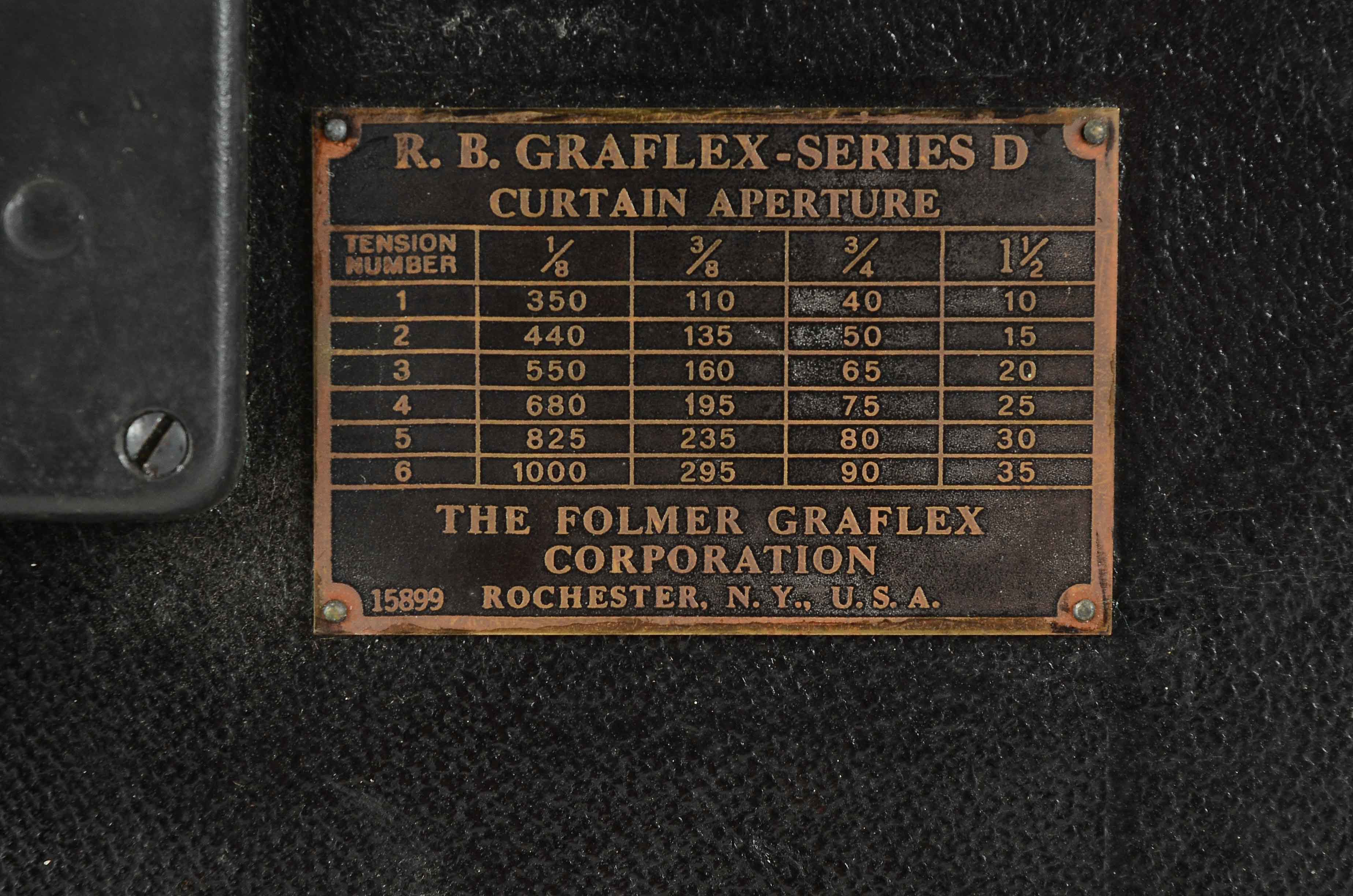 Vintage Graflex Series D Camera