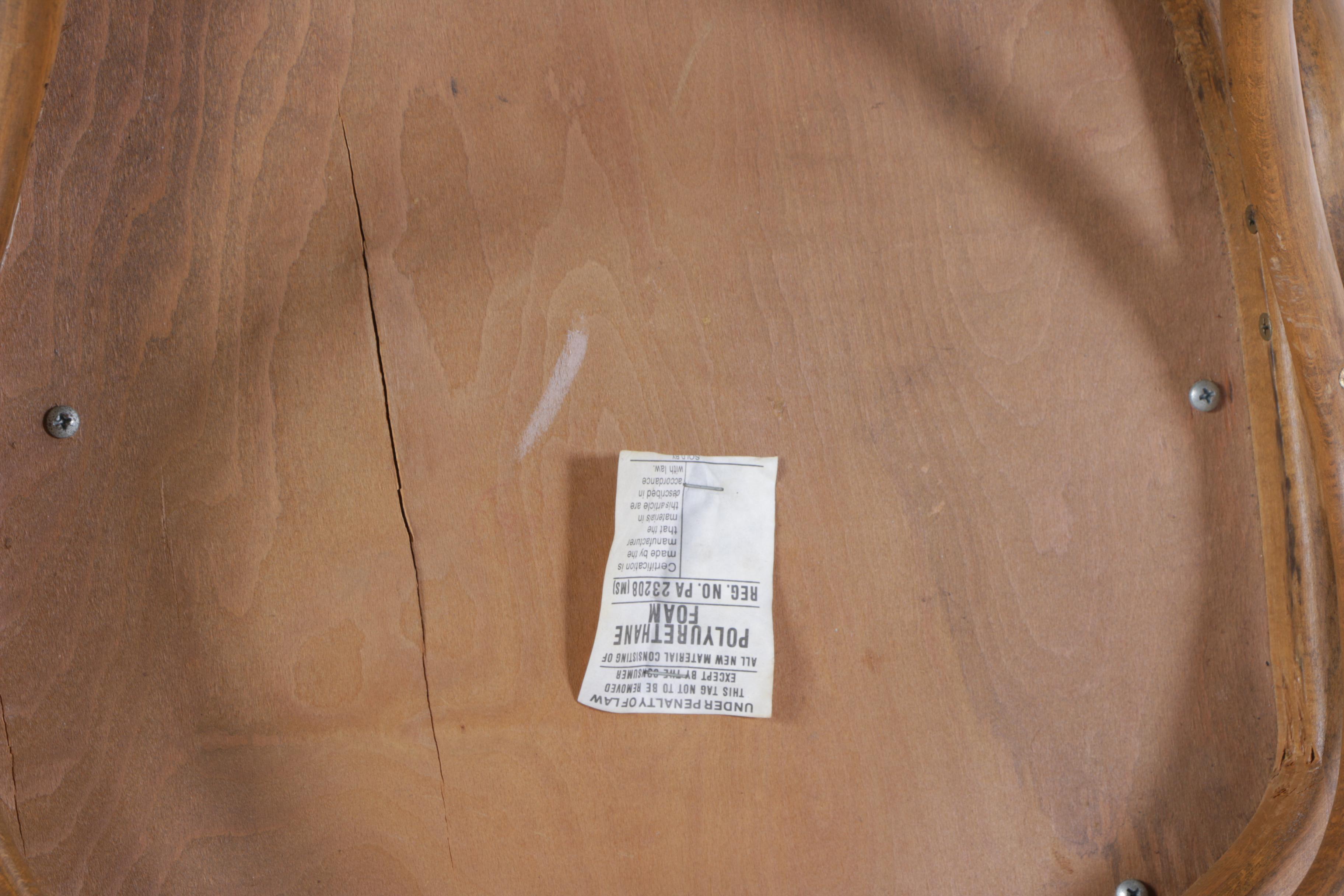 Mid Century Modern Bentwood Armchair