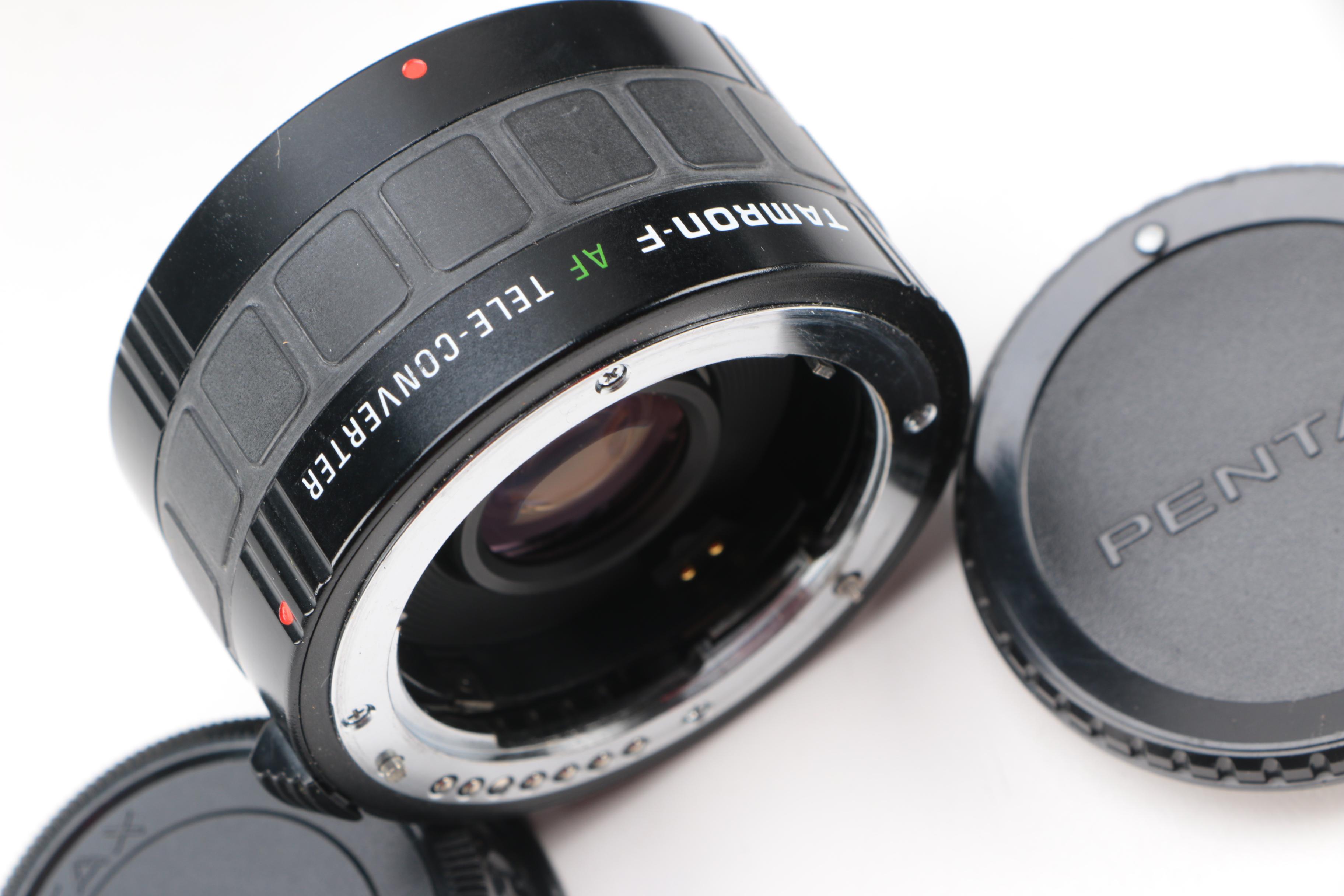 Pentax MZ-S 35mm SLR Camera with Accessories