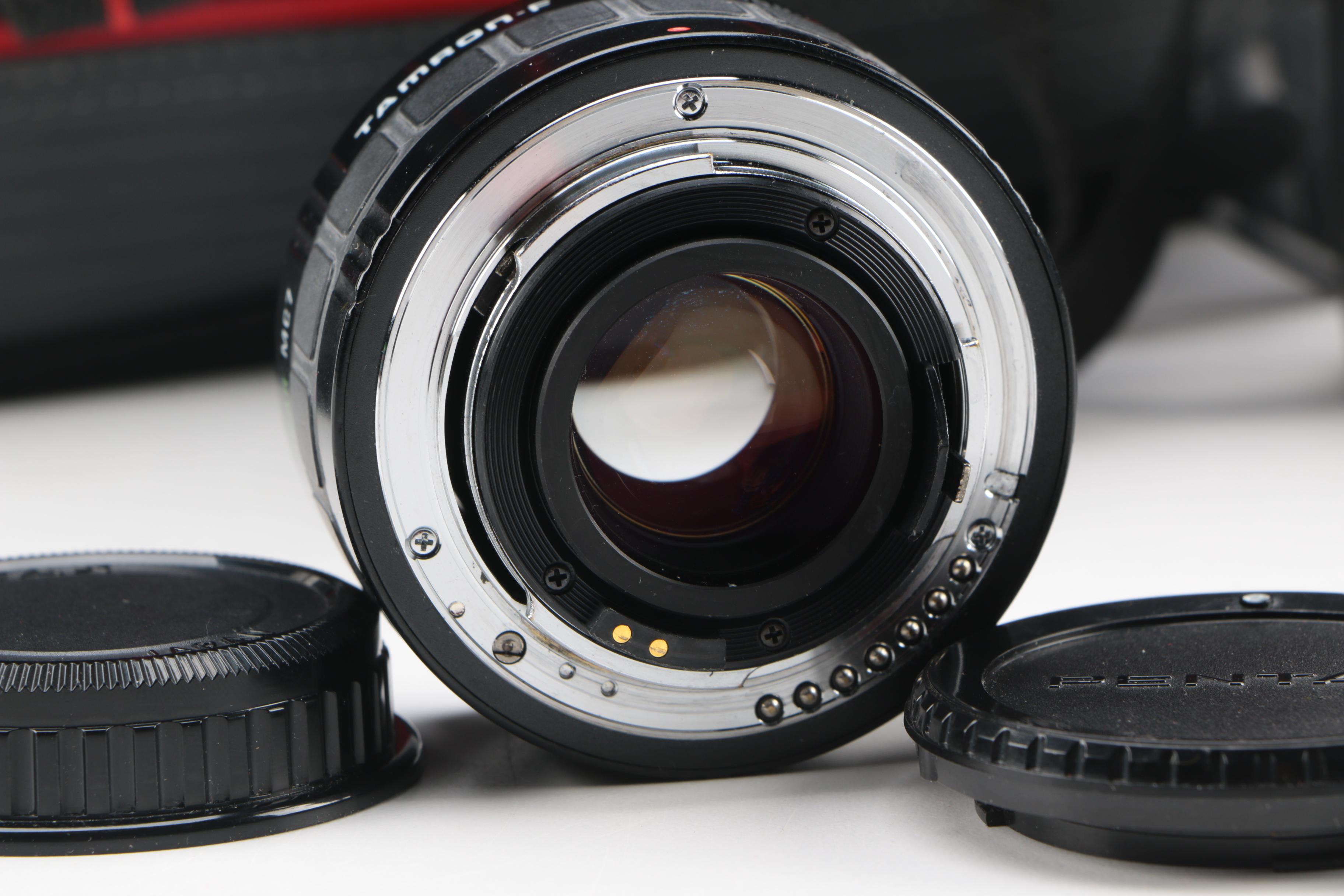 Pentax MZ-S 35mm SLR Camera with Accessories