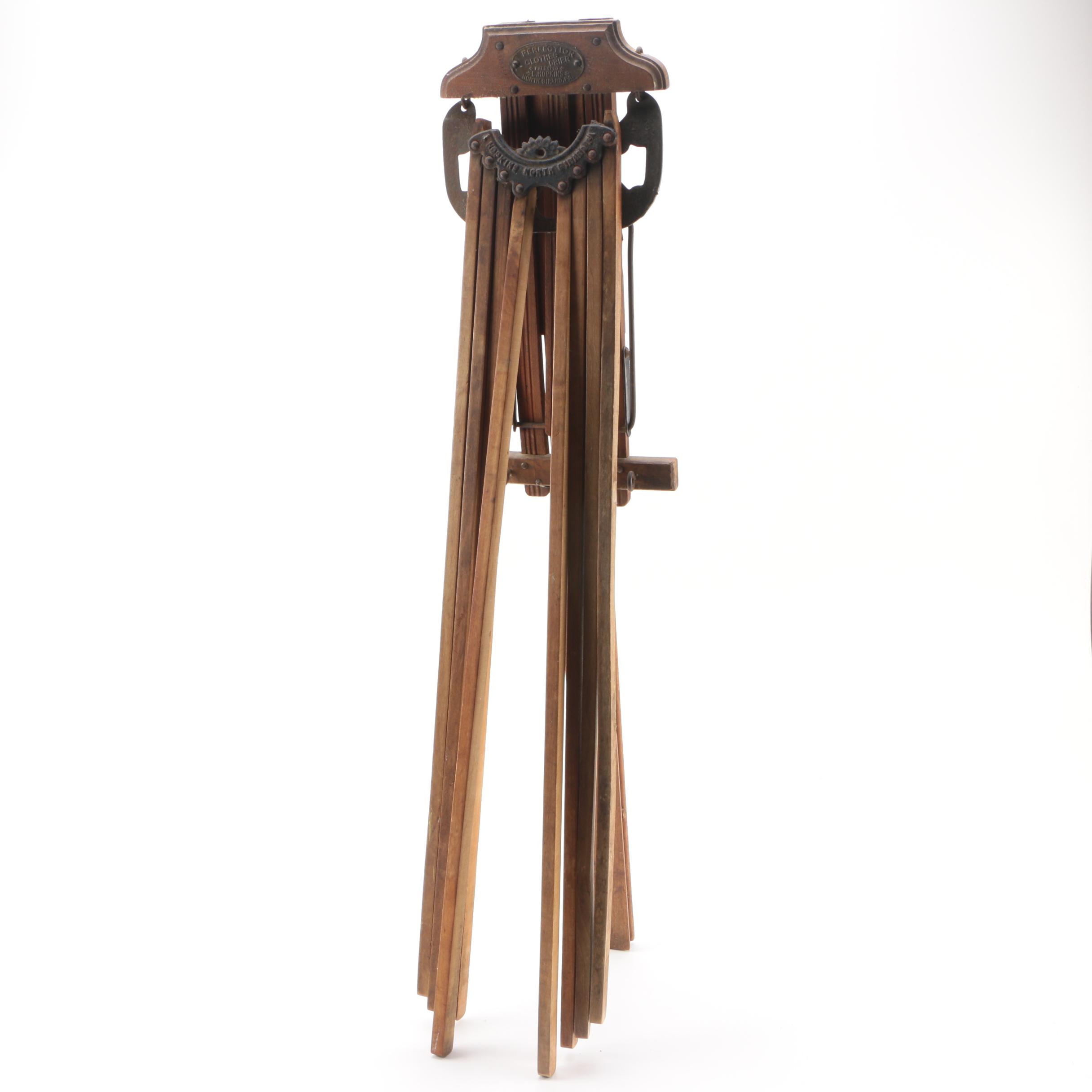 Antique L. Hopkins "Perfection Clothes Dryer"