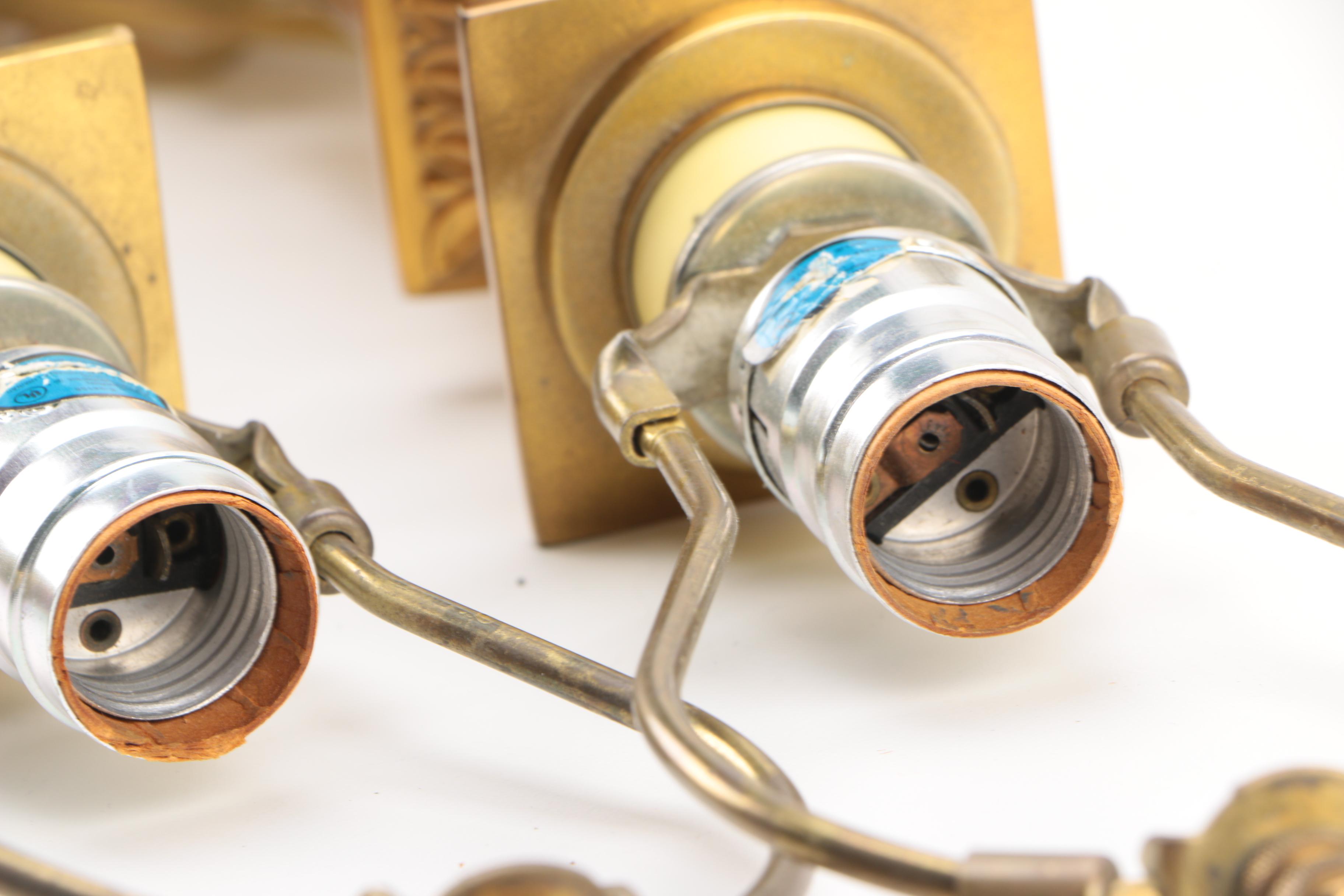 Pair of Vintage Neoclassical Table Lamps