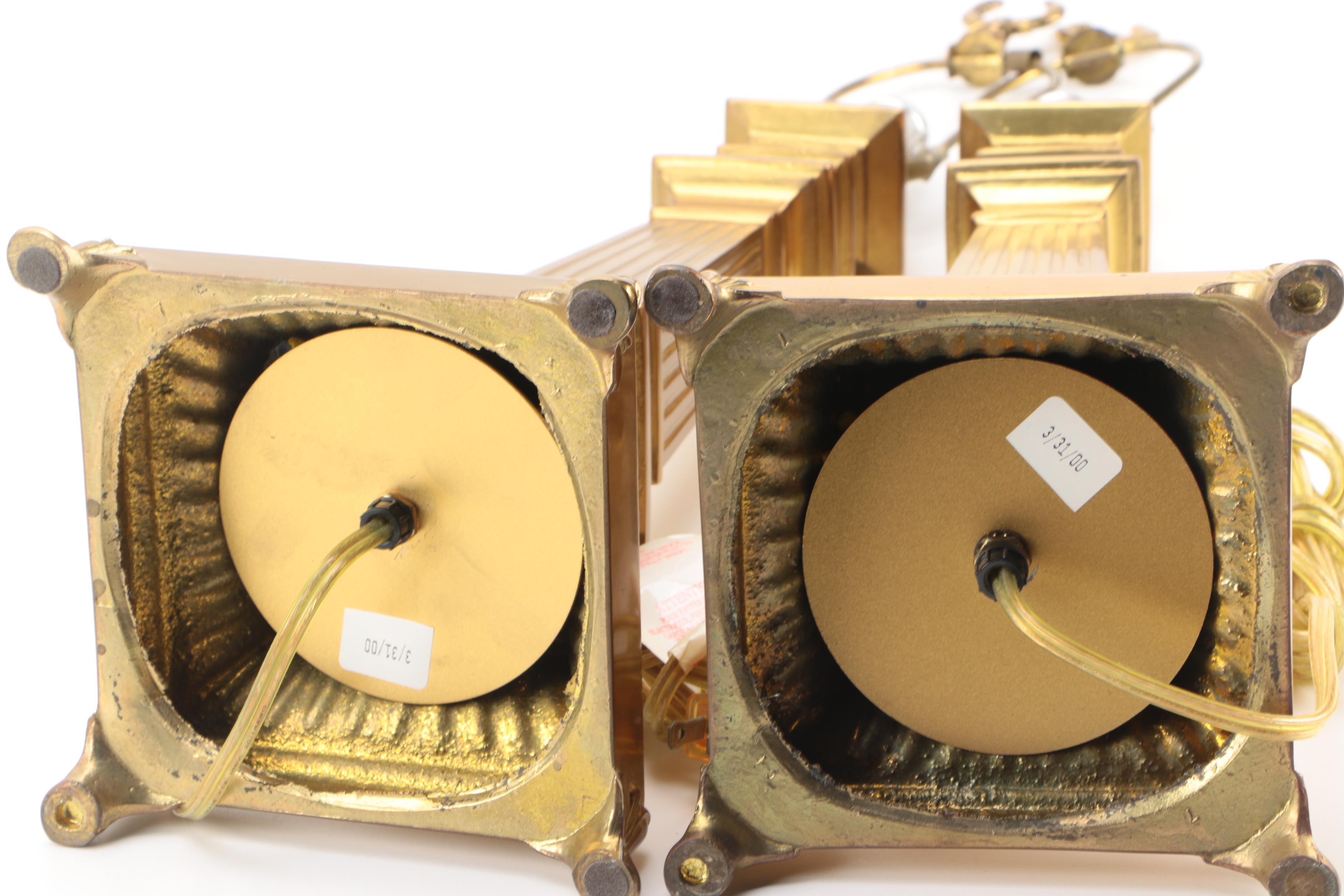 Pair of Vintage Neoclassical Table Lamps