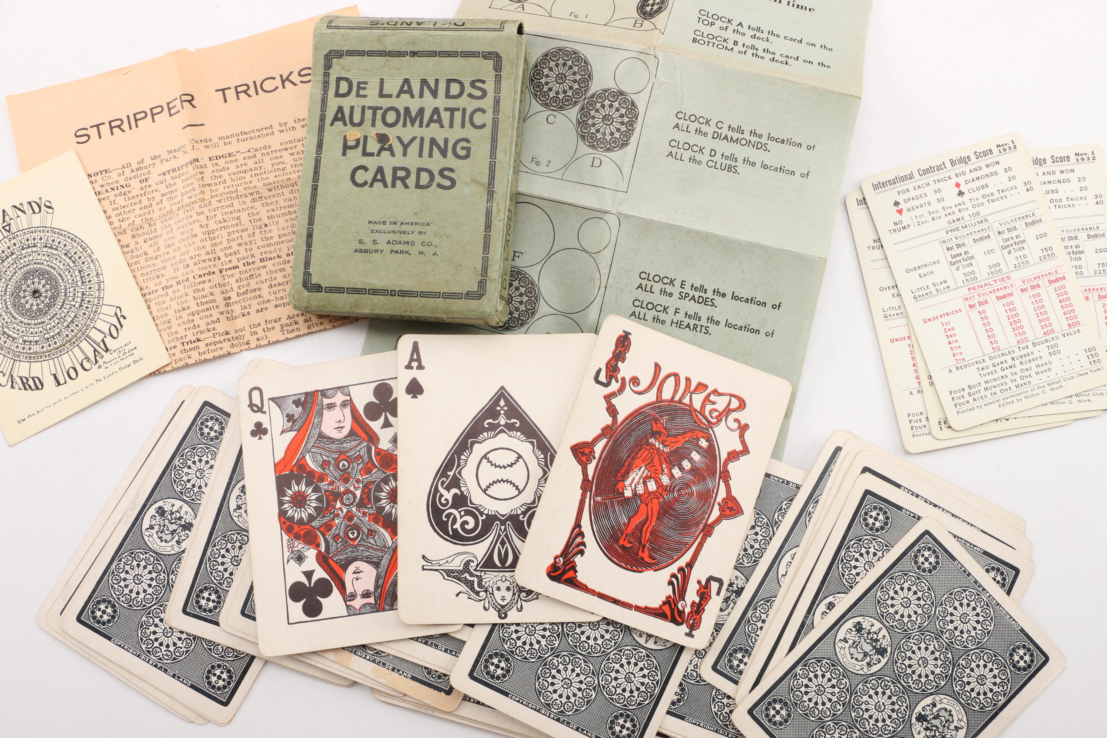 American, English, French, and German Playing Cards