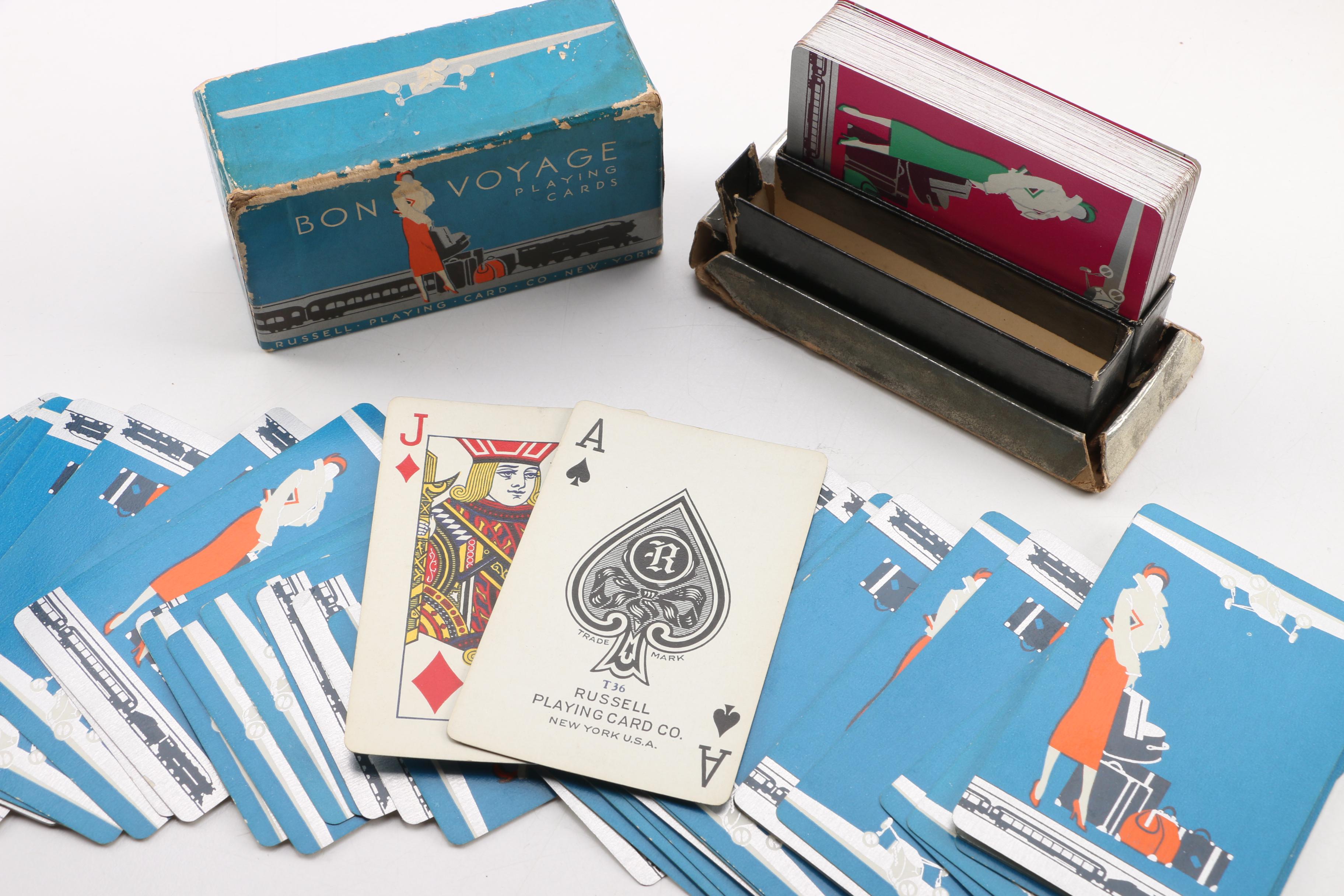 American, English, French, and German Playing Cards