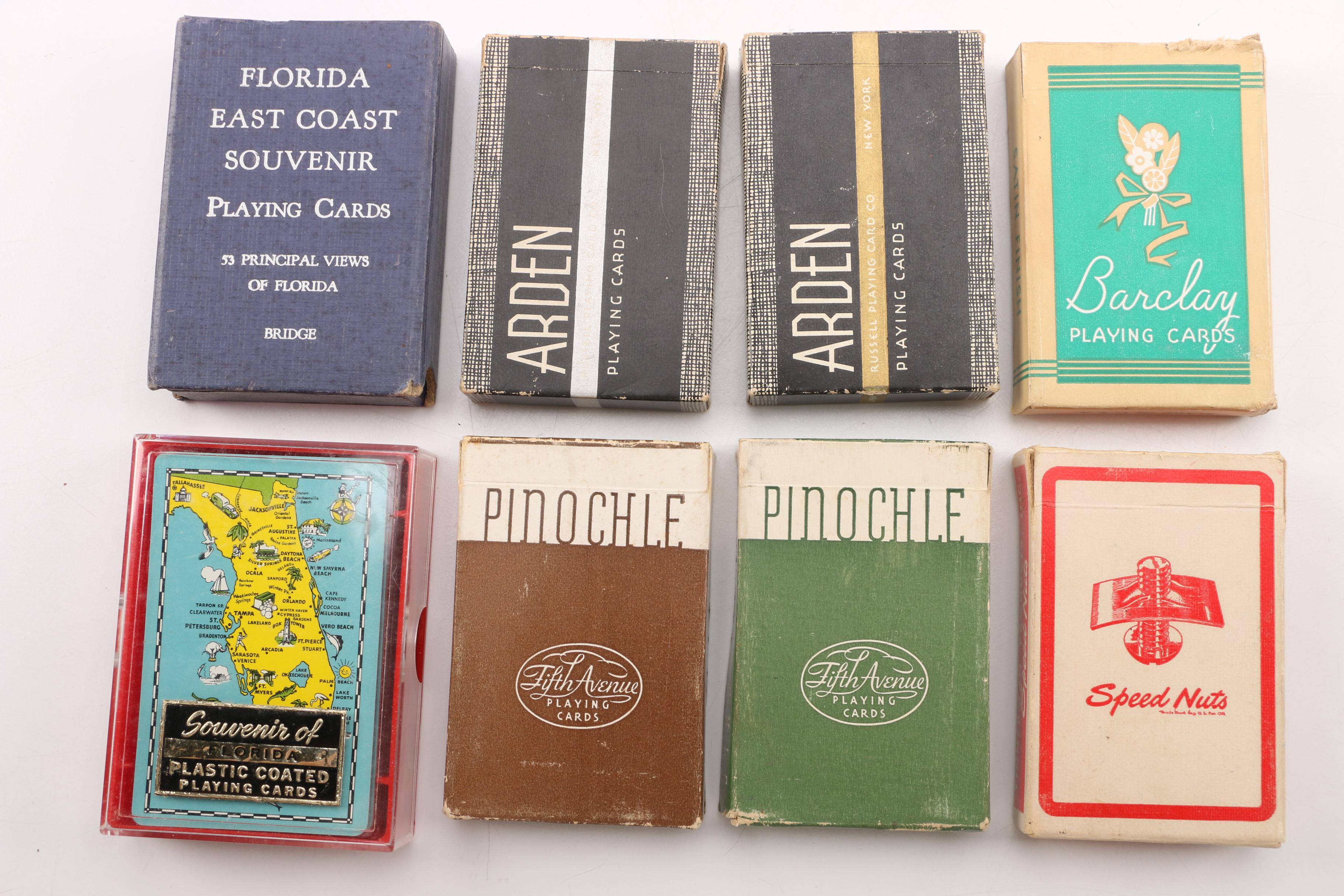 American, English, French, and German Playing Cards