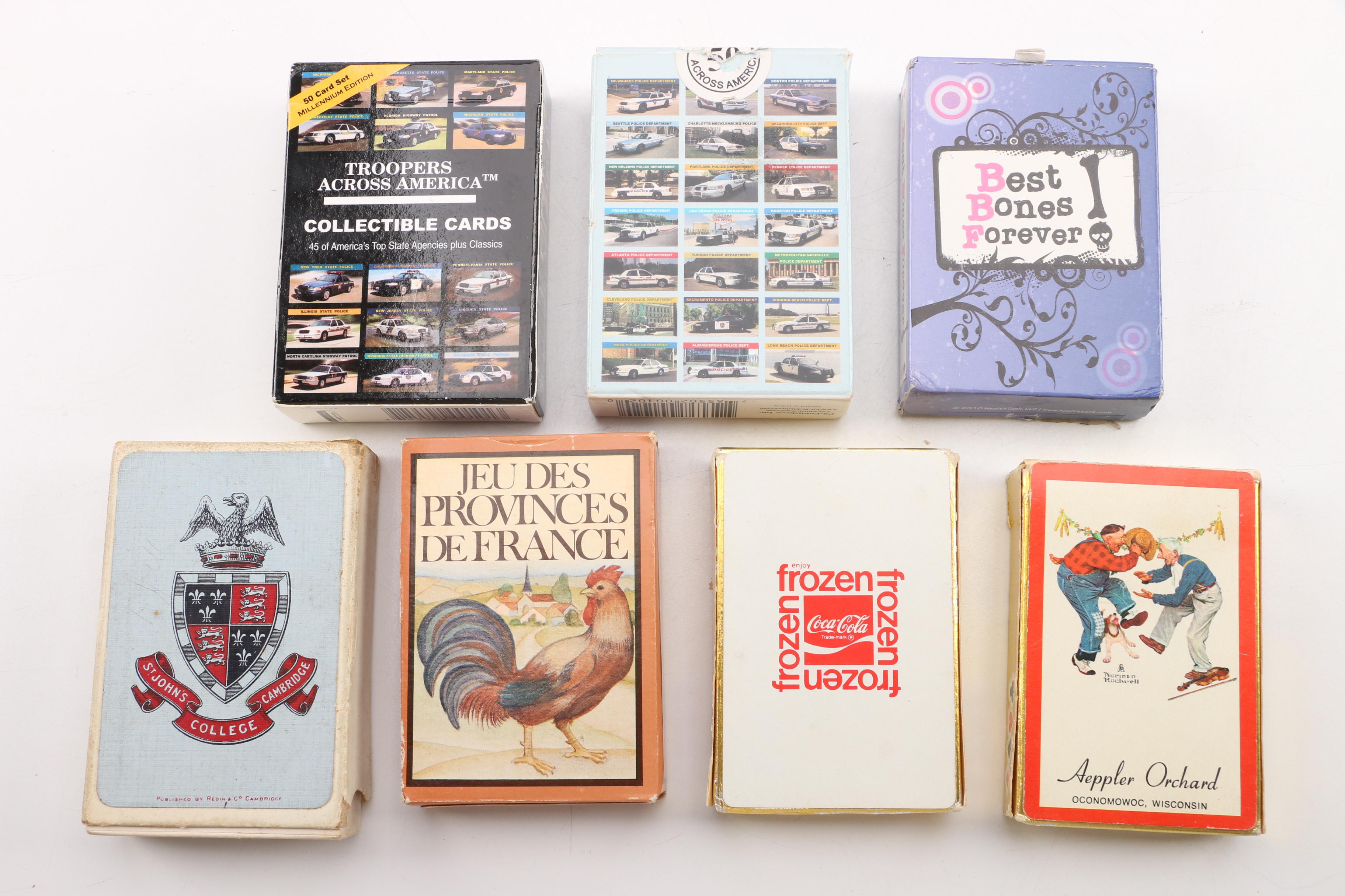 American, English, French, and German Playing Cards