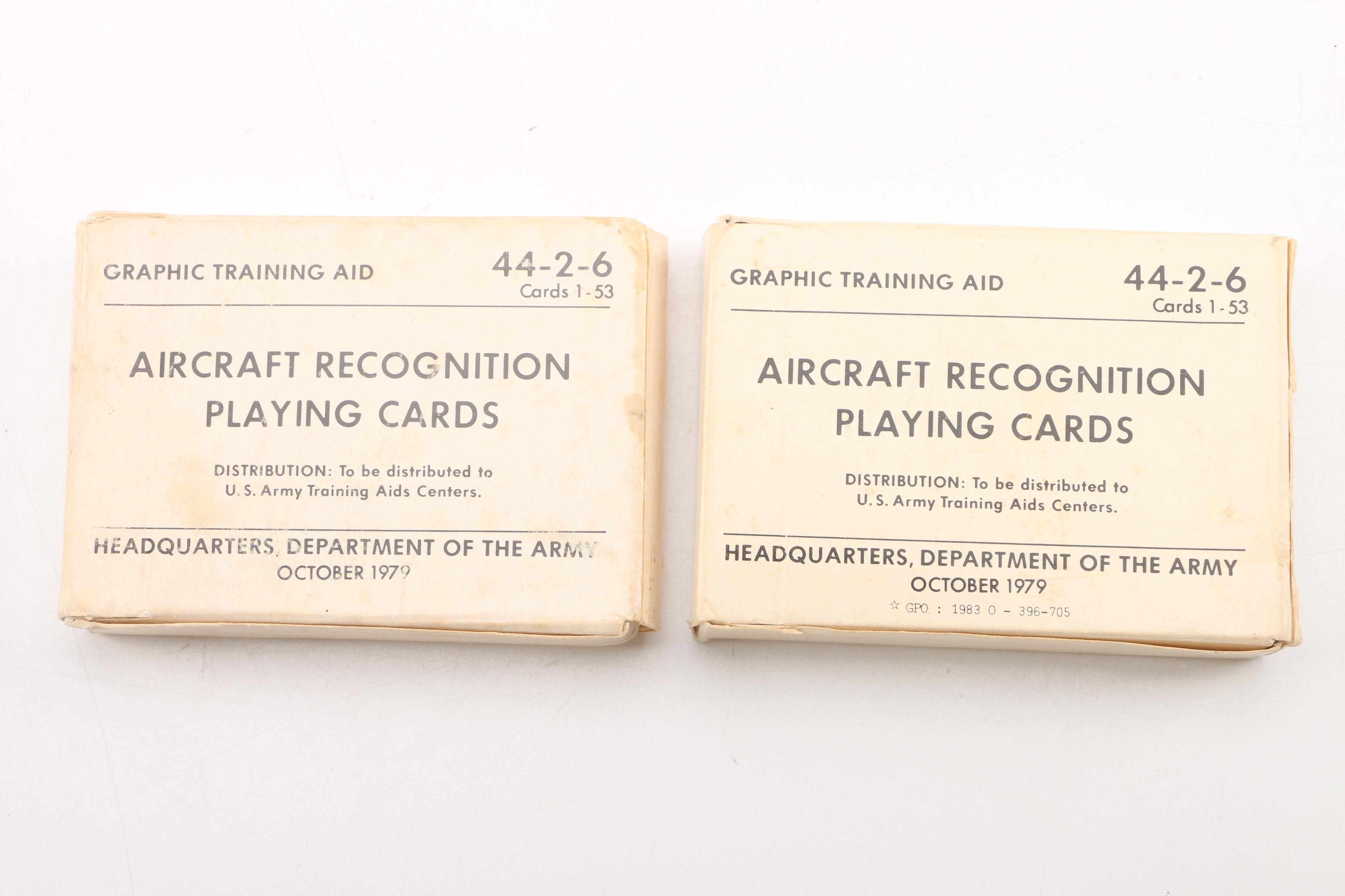 American, English, French, and German Playing Cards