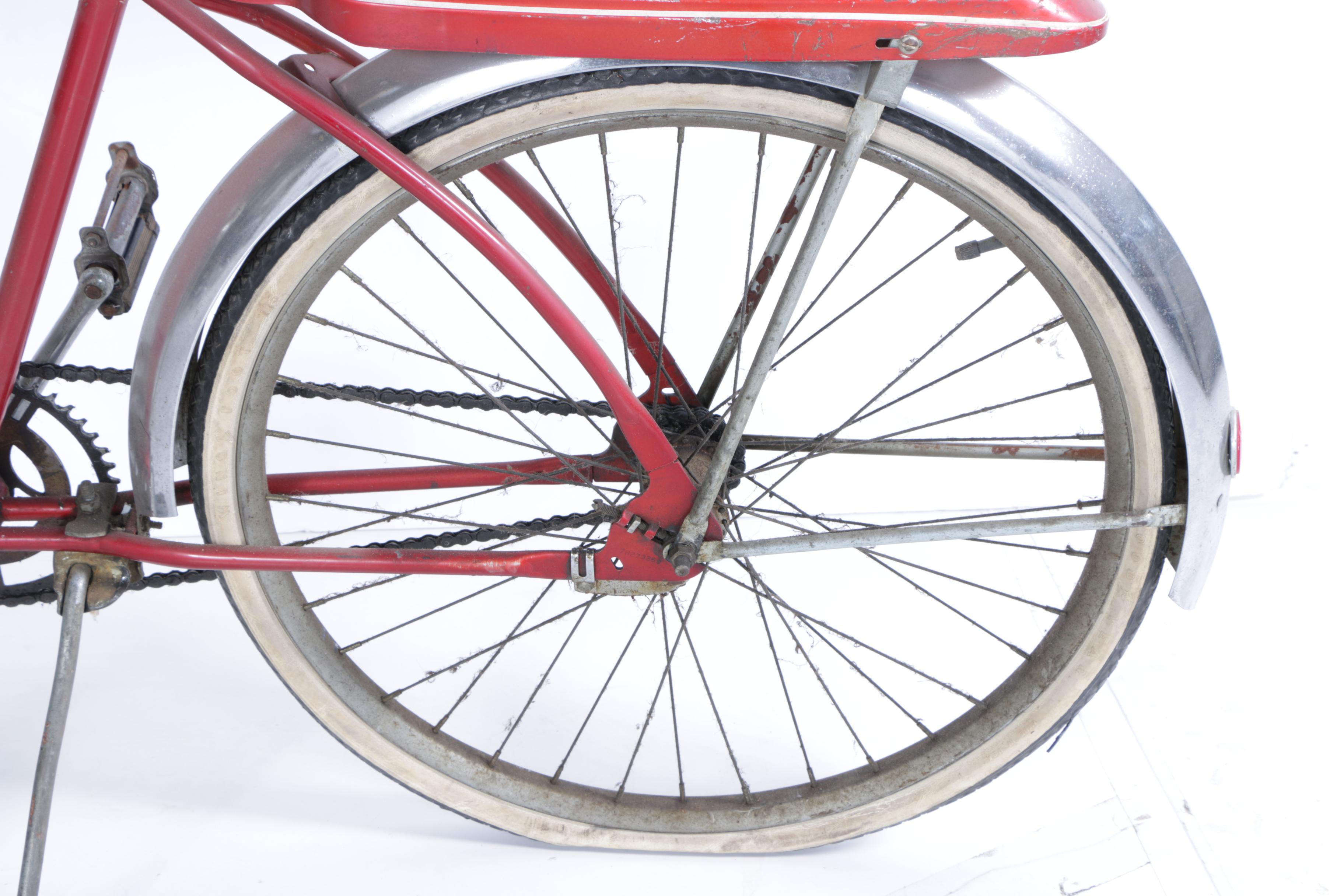 Vintage Huffy Silver Jet Bicycle