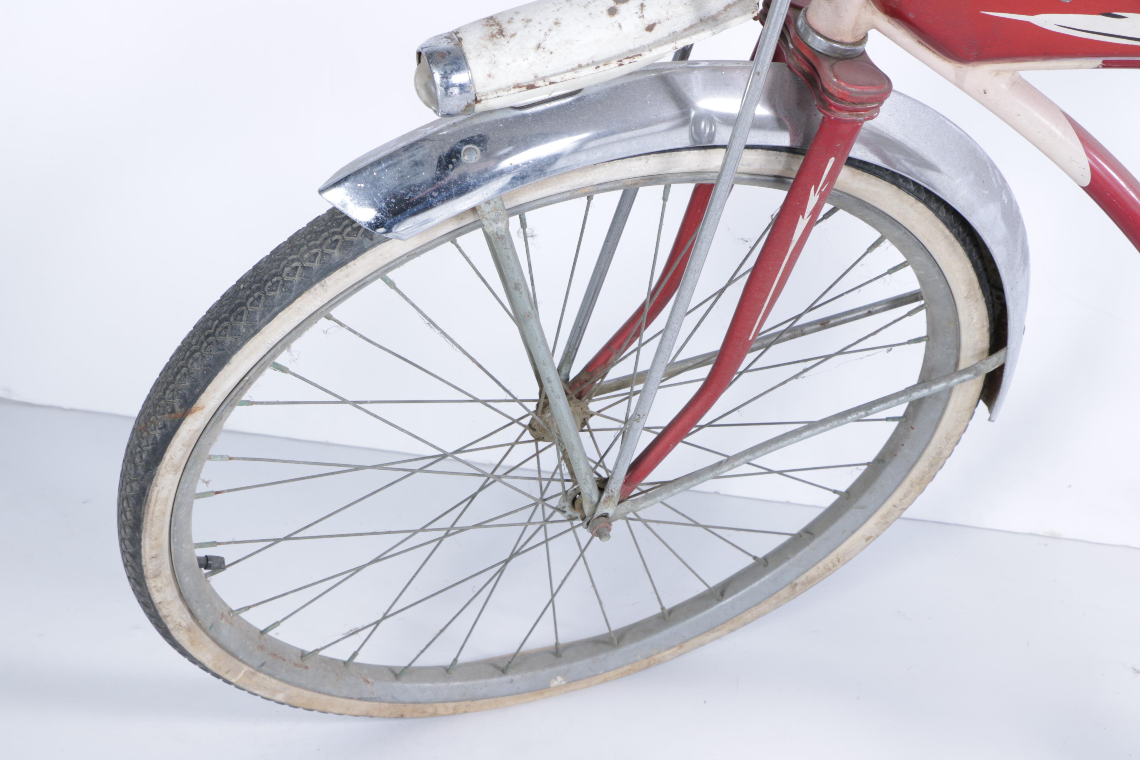 Vintage Huffy Silver Jet Bicycle