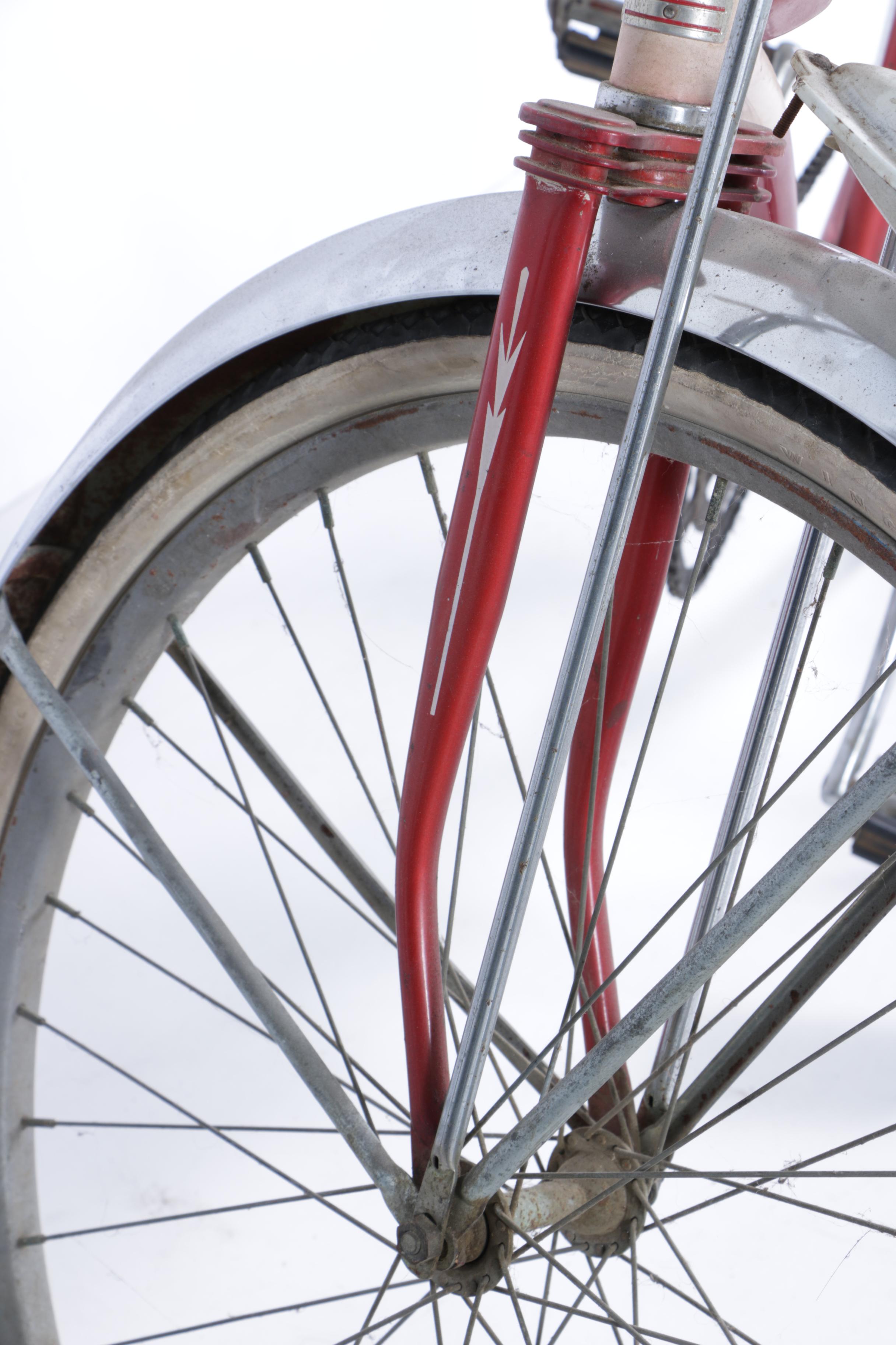 Vintage Huffy Silver Jet Bicycle