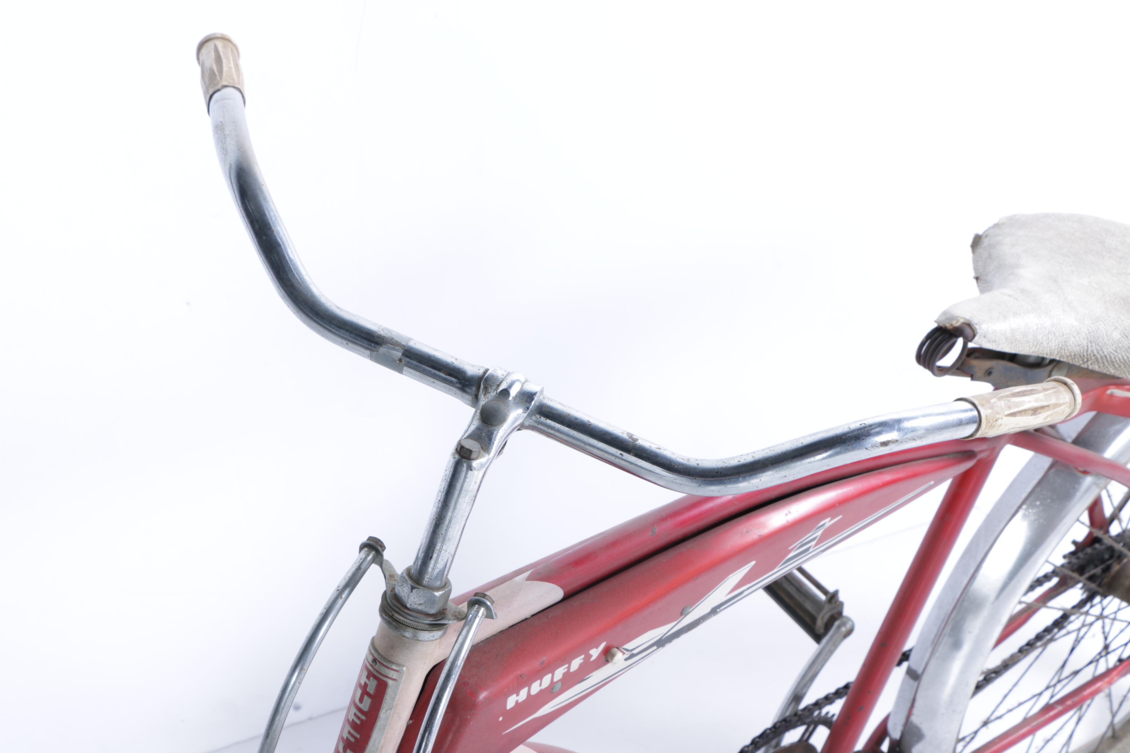 Vintage Huffy Silver Jet Bicycle