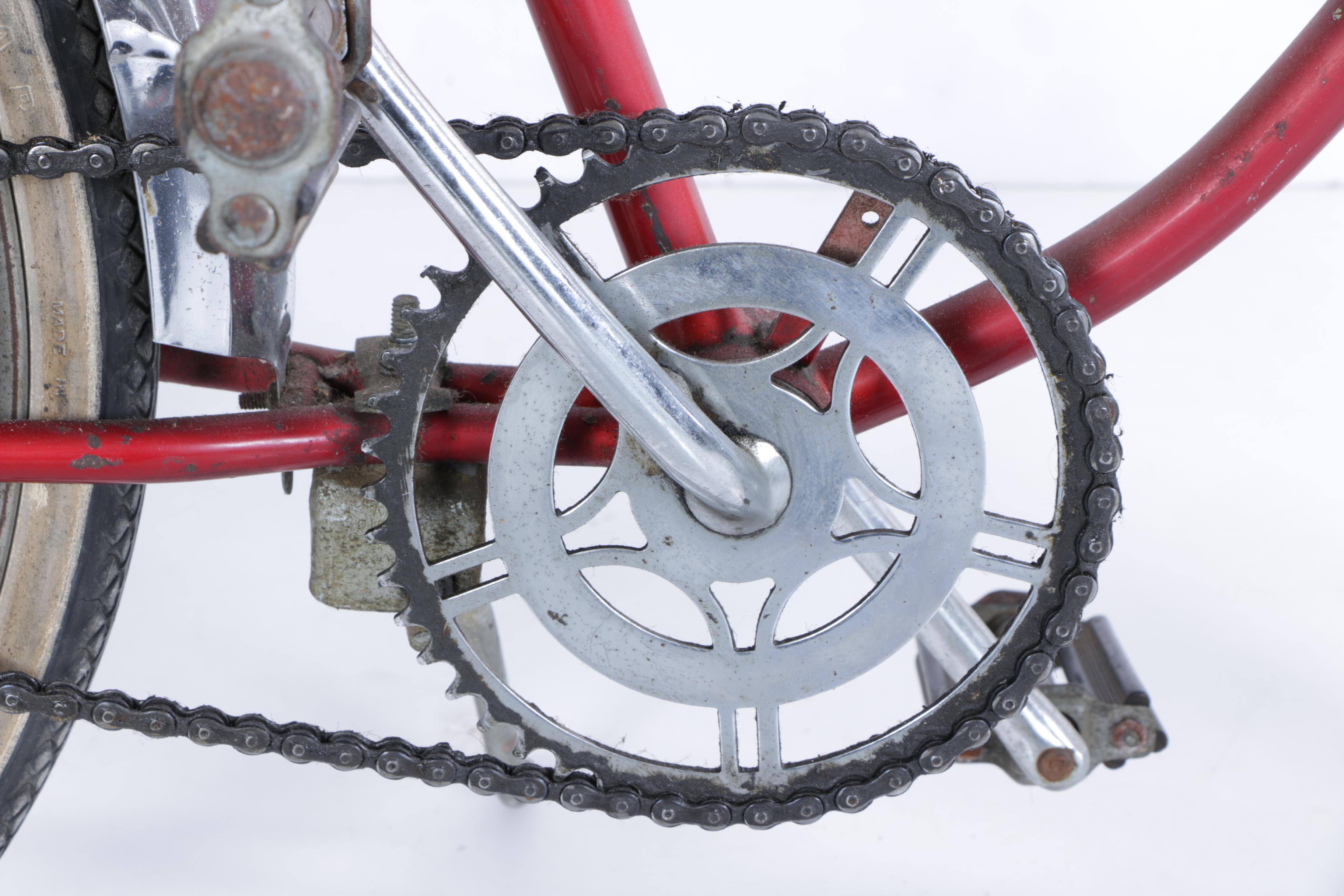 Vintage Huffy Silver Jet Bicycle