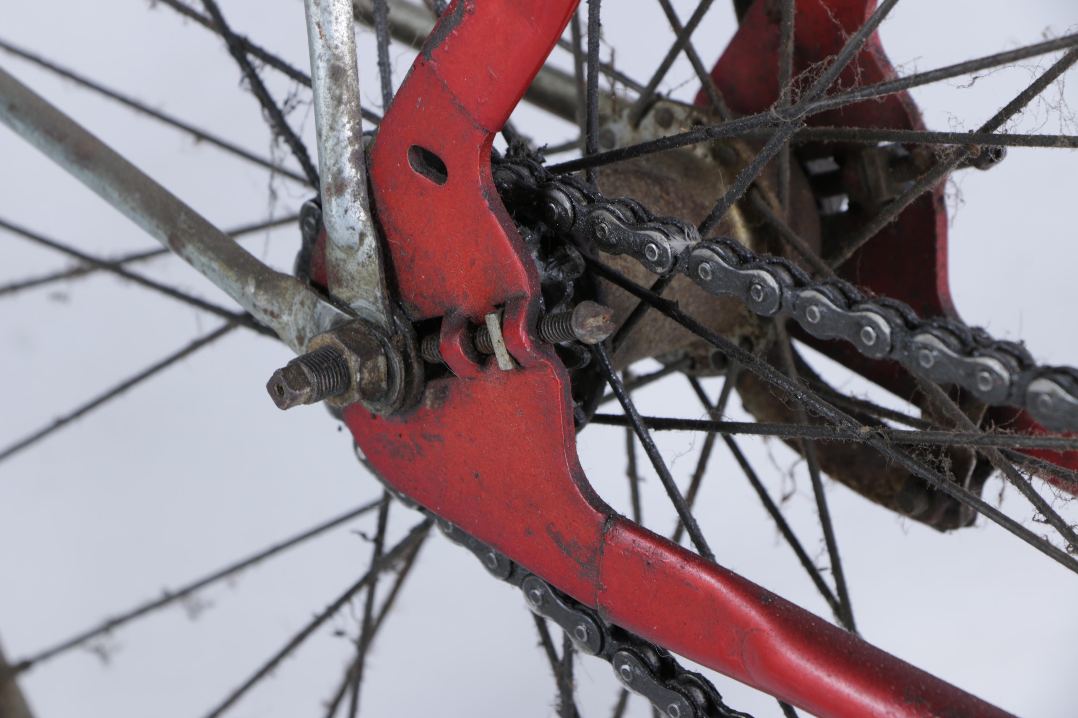 Vintage Huffy Silver Jet Bicycle